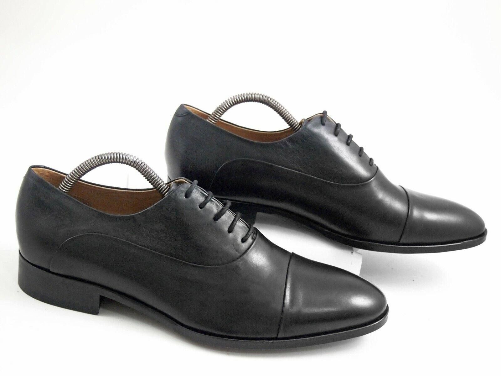 Longchamp Longchamp Oxfords Black Leather Womens US 10.5 EU 40.5 Size US 10 / IT 40 - 2 Thumbnail