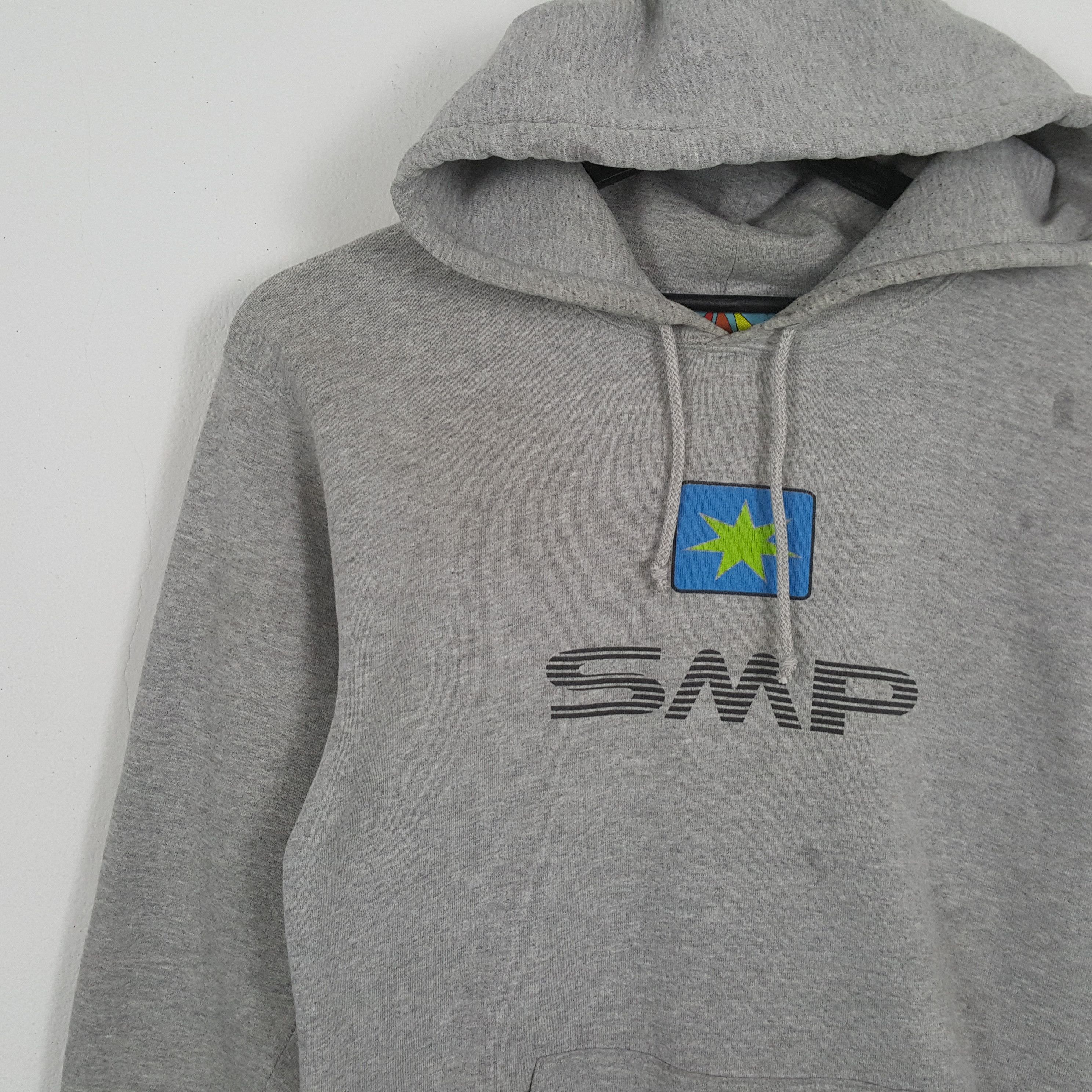 Vintage SMP Center Design Streetwear Style Hoodies Size US M / EU 48-50 / 2 - 2 Thumbnail
