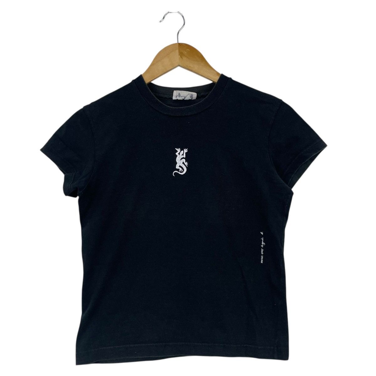 agnes b. Vintage Rafael Gray Agnes B Tee Shirt Size XS / US 0-2 / IT 36-38 - 2 Thumbnail