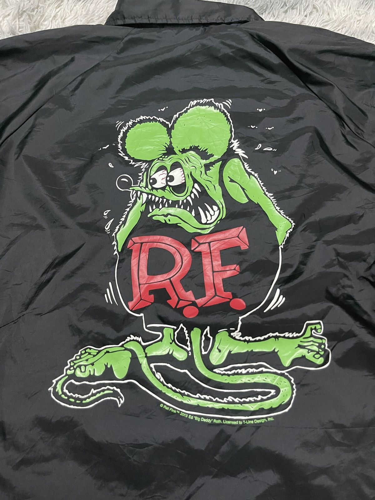 Augusta Sportswear × Vintage 2013 RAT FINK ED ‘BIG DADDY’ ROTH BIG LOGO COACH JACKET Size US M / EU 48-50 / 2 - 5 Thumbnail
