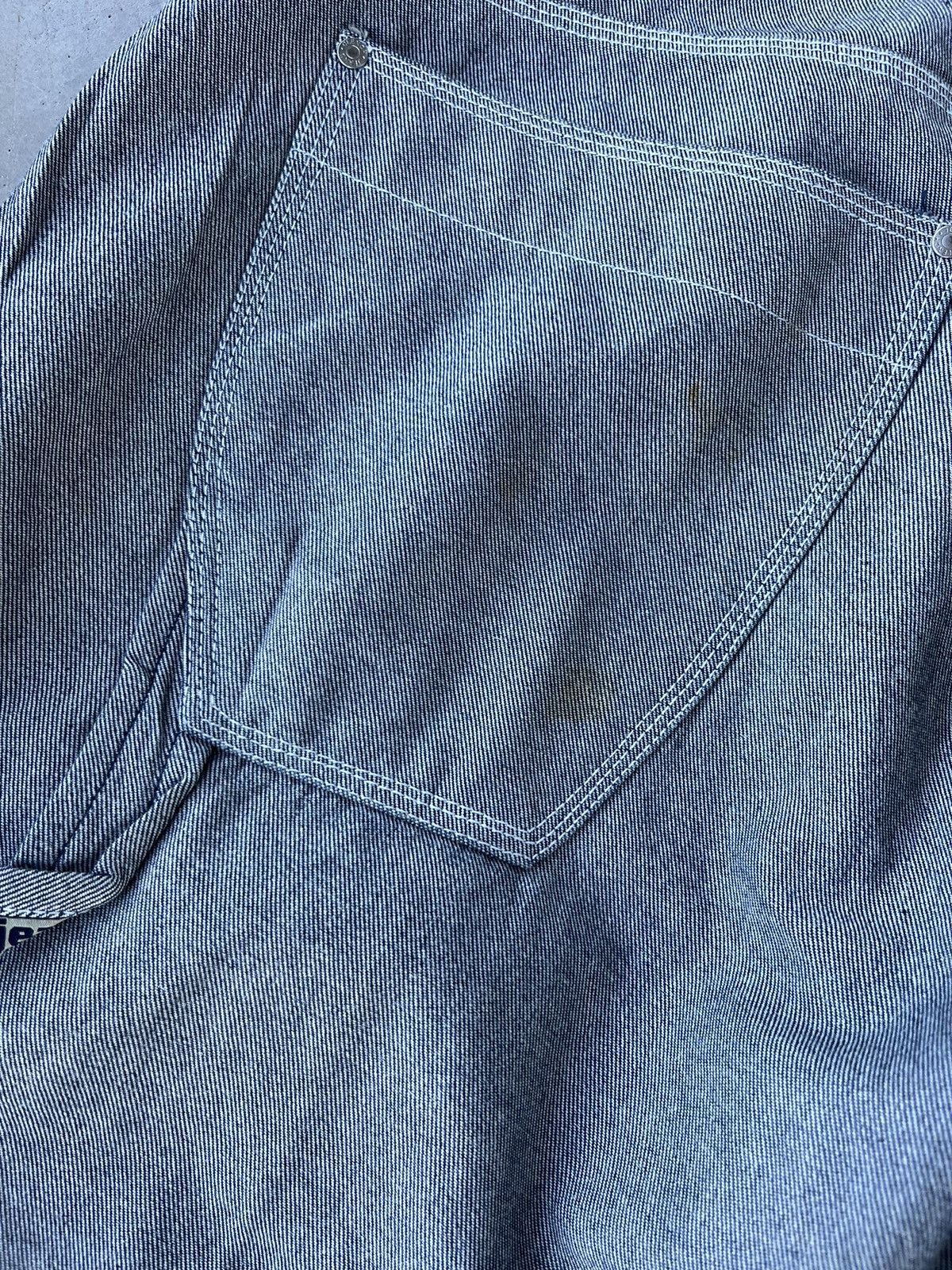 Clench Vintage Y2K Clench Jeans Silver Baggy Rave Style Pants Size US 34 / EU 50 - 6 Thumbnail
