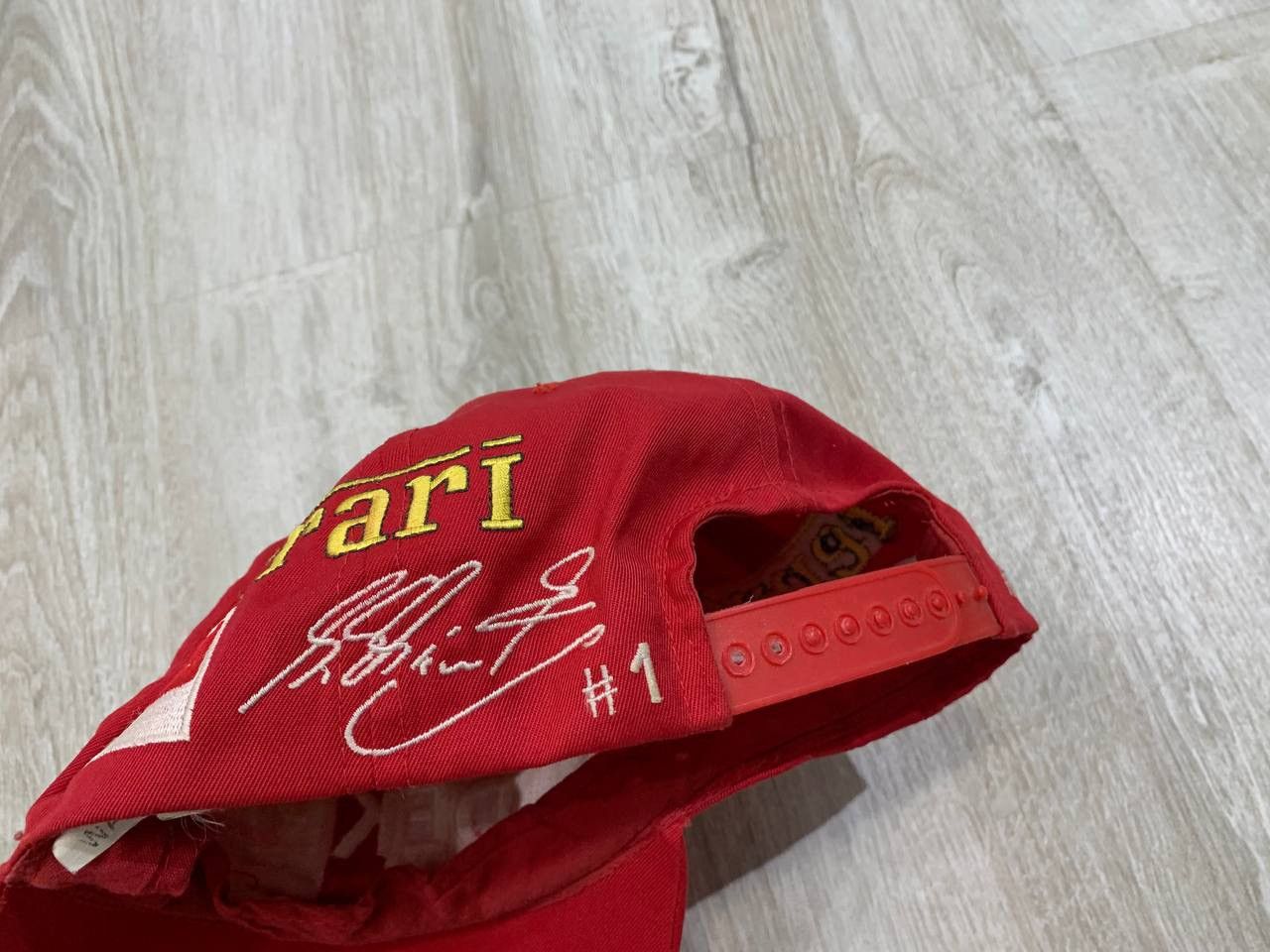 Ferrari × Vintage Mens vintage cap Ferrari Michael Schumacher Size ONE SIZE - 4 Thumbnail