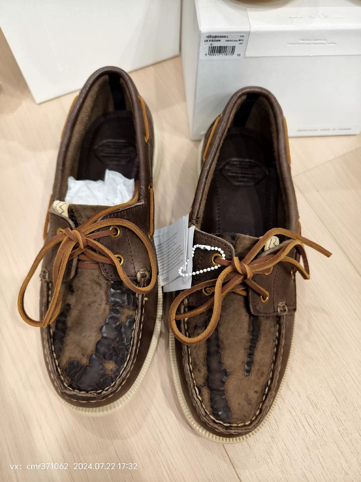 Visvim VISVIM 24SS AMERICANA II EYE-FOLK Size US 10.5 / EU 43-44 - 1 Thumbnail