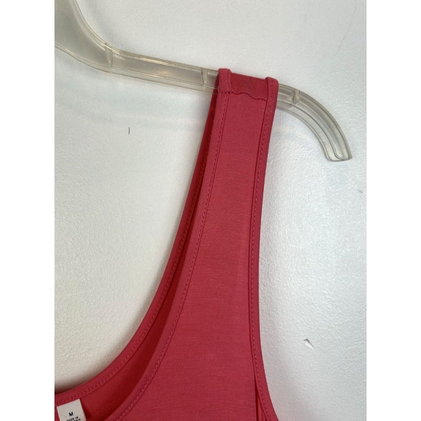 Gap Gap Dress Tank Maxi Knit Women M Pink Coral Orange Soft Pullover Read Pattern Solid Vintage: No Tall Womens Midi? Size M / US 6-8 / IT 42-44 - 5 Thumbnail