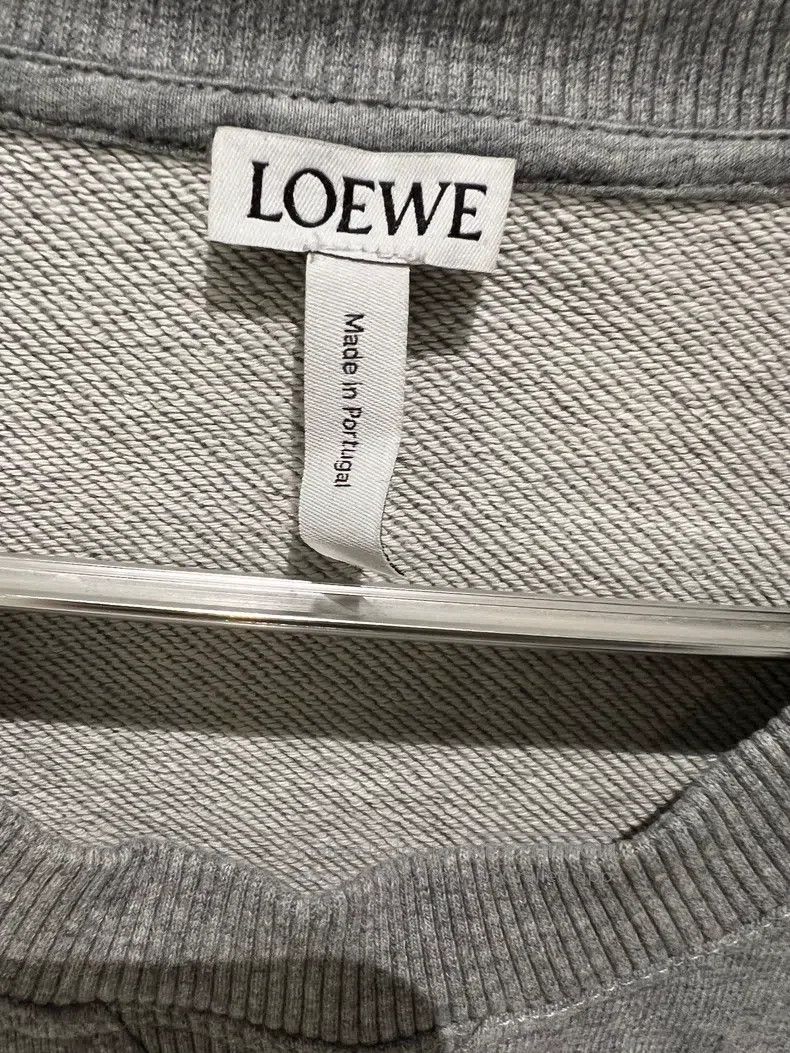 Loewe LOEWE Classic Gray Embroidered Big Logo Sweatshirt Size L / US 10 / IT 46 - 5 Thumbnail