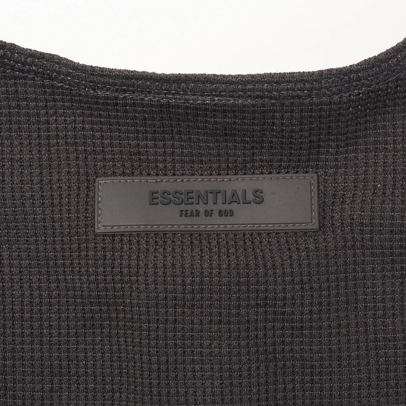 Fear of God FEAR OF GOD "Essentials" Dark Gray Knit Crewneck Sweater Size US L / EU 52-54 / 3 - 2 Thumbnail