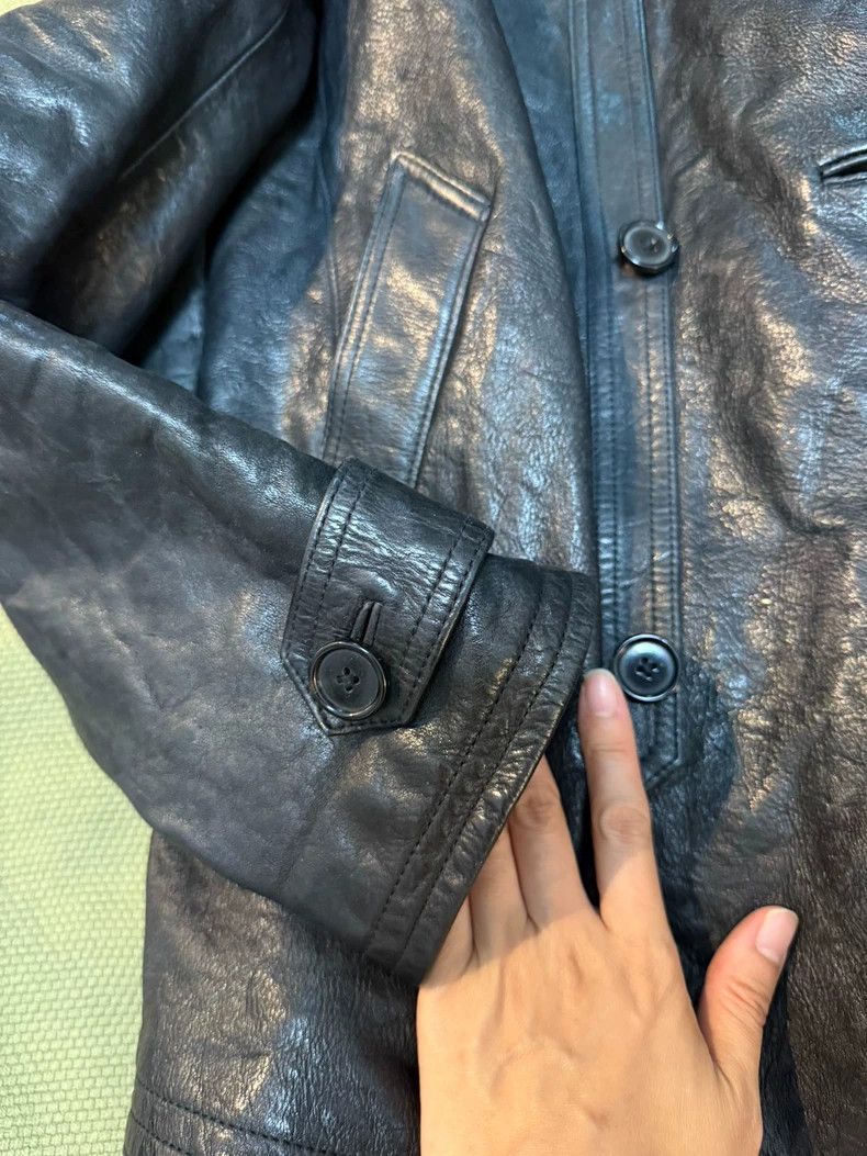 RRL Ralph Lauren RRL Ralph Lauren Black genuine leather jacket Size US L / EU 52-54 / 3 - 2 Thumbnail
