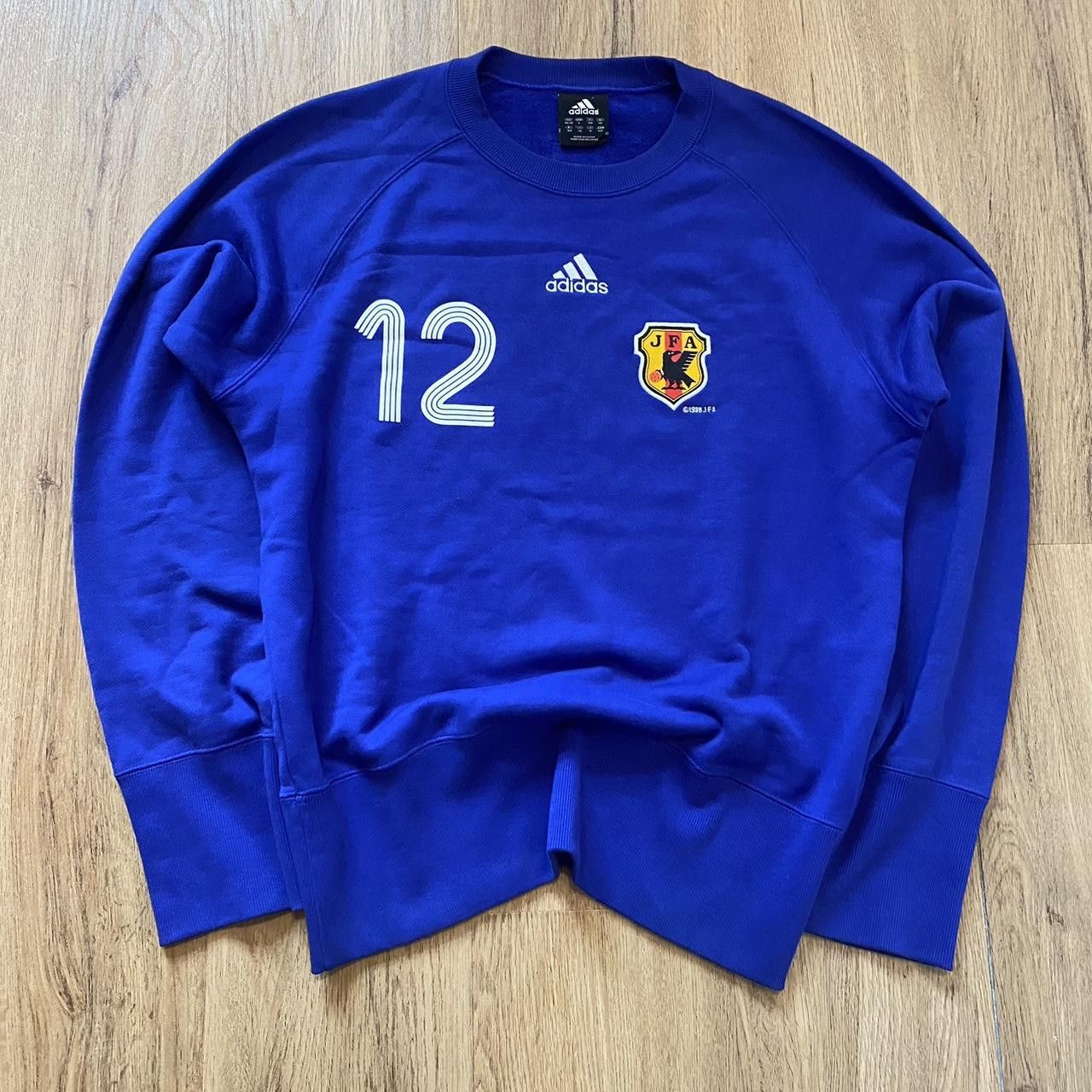Adidas Adidas Japan 2006 World Cup blue sweatshirt 12 Size US S / EU 44-46 / 1 - 1 Thumbnail