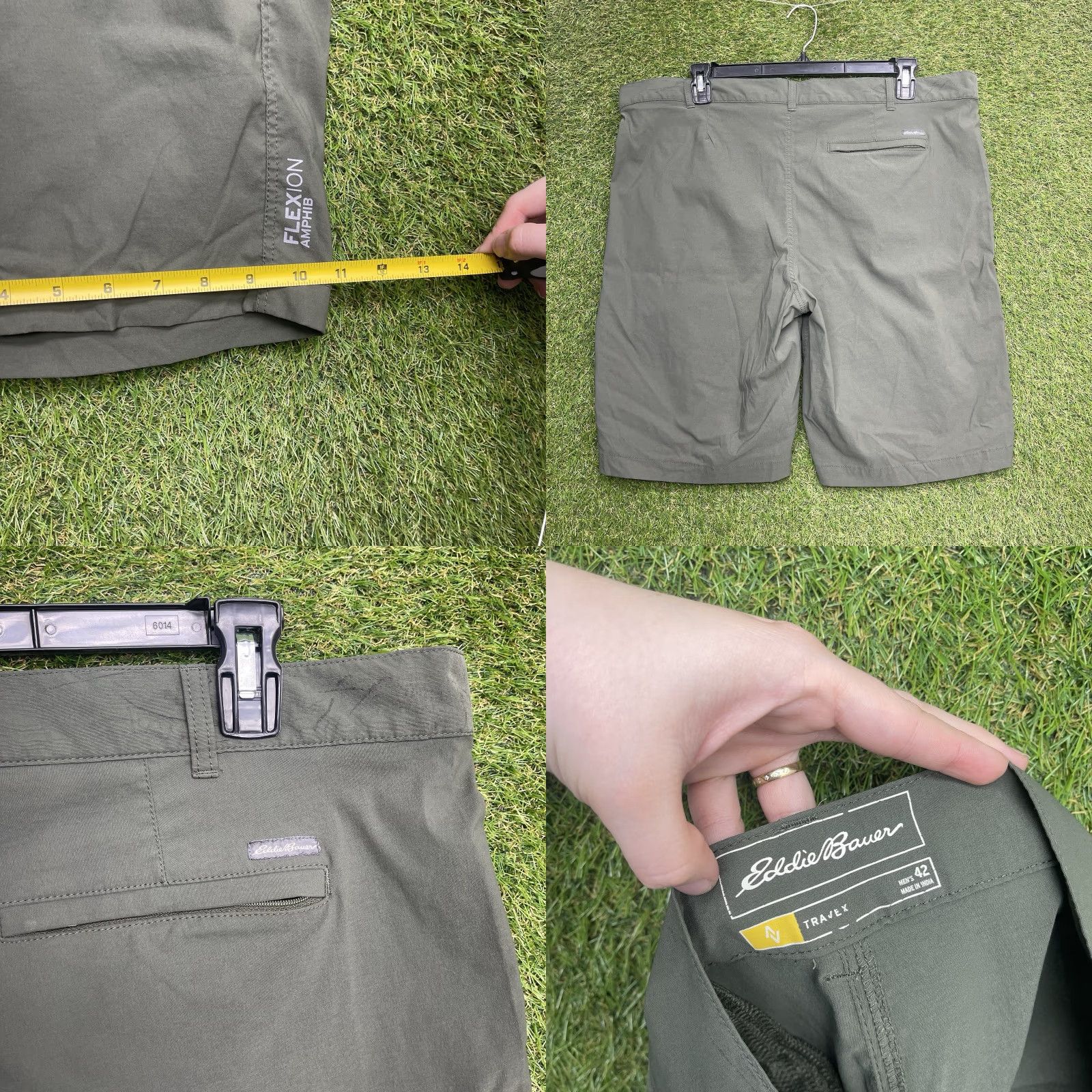 Eddie Bauer Eddie Bauer Shorts Mens 42 Green Travex Travel Stretch Hiking Trek Trail Fish Shorts Mens 42 Green Travel Stretch Hiking Trek Outdoor Mens Size US 42 / EU 58 - 8 Thumbnail