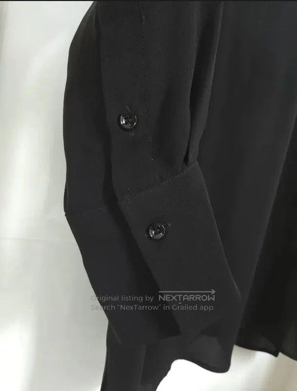 Valentino Valentino Black Silk Long Sleeve Dress . Size S / US 4 / IT 40 - 7 Thumbnail