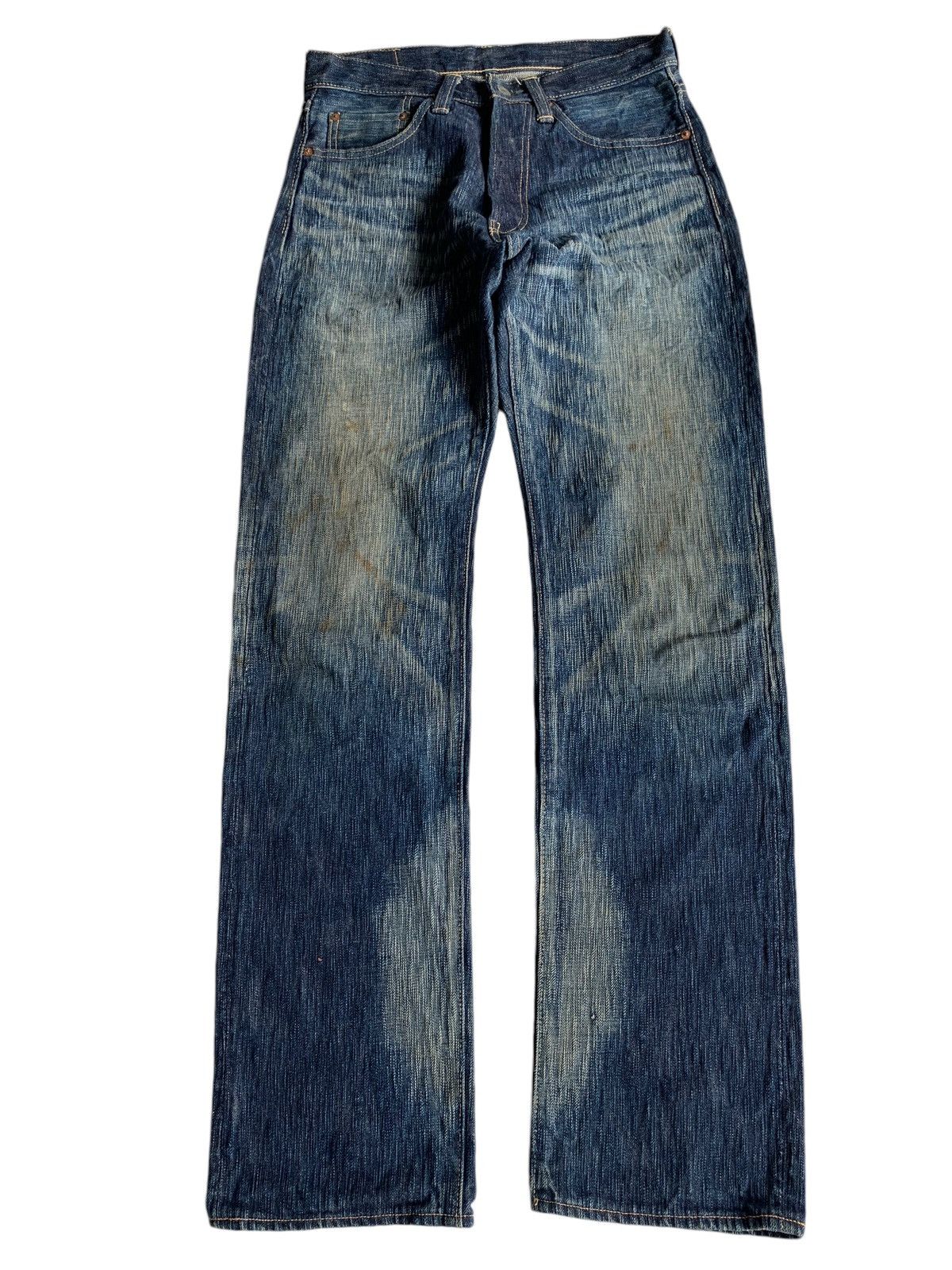Japanese Brand × Kapital × Vintage ETERNAL SELVEDGE BUTTON FLY RUSTY JAPANESE DENIM Size US 30 / EU 46 - 3 Thumbnail