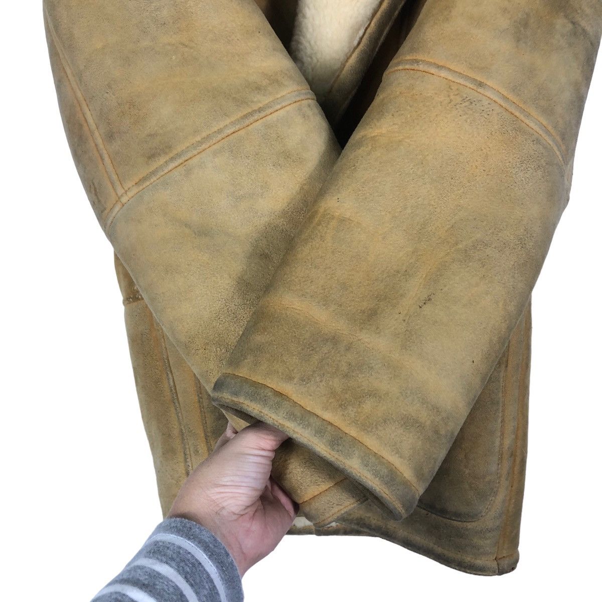Japanese Brand 🔥90’s Vintage Genuine Leather Jacket Mink Fur Giannone Size US M / EU 48-50 / 2 - 12 Thumbnail