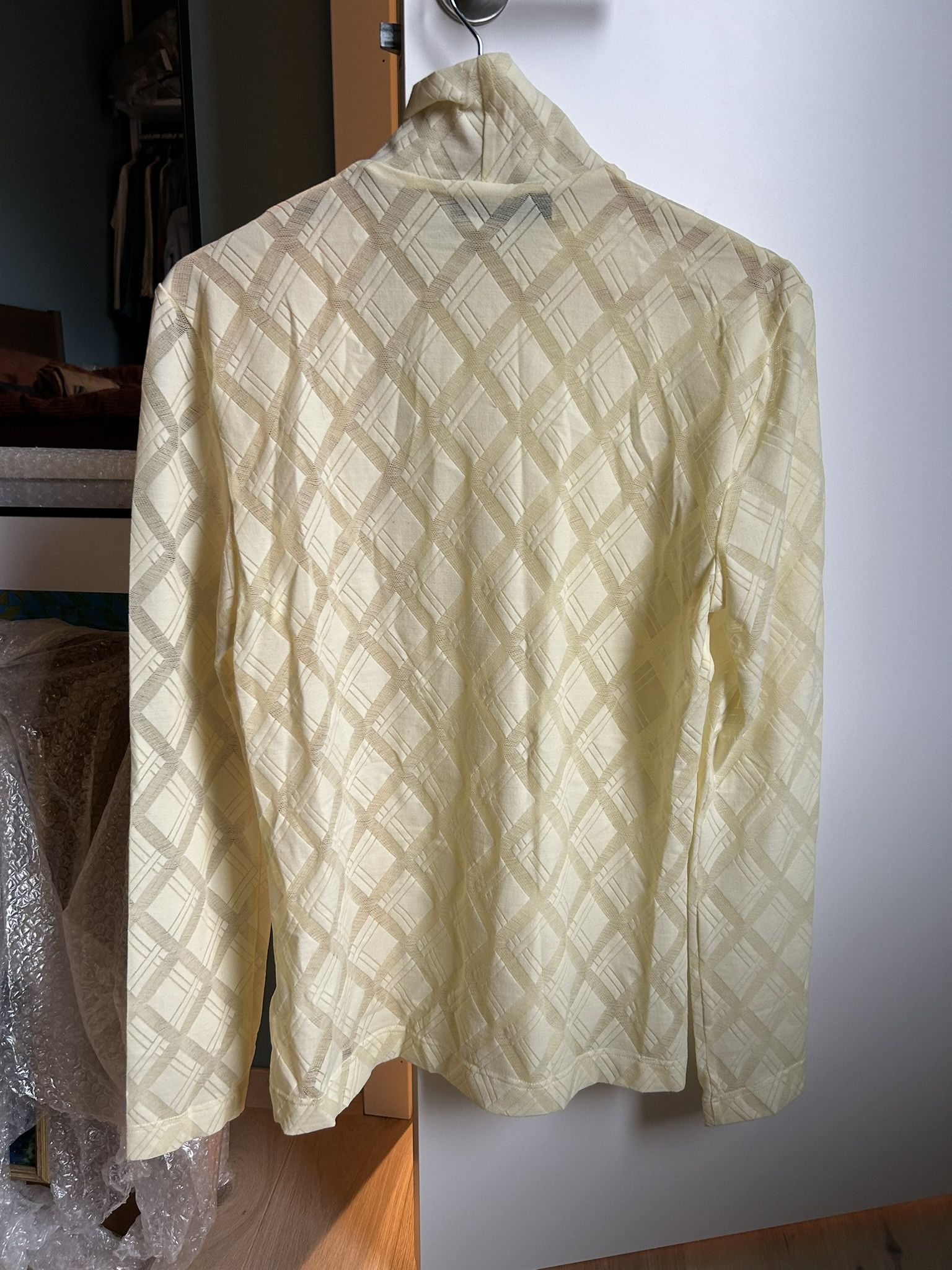 Stefan Cooke Yellow Diamond turtleneck (rare XL but fits very small) Size US S / EU 44-46 / 1 - 2 Thumbnail