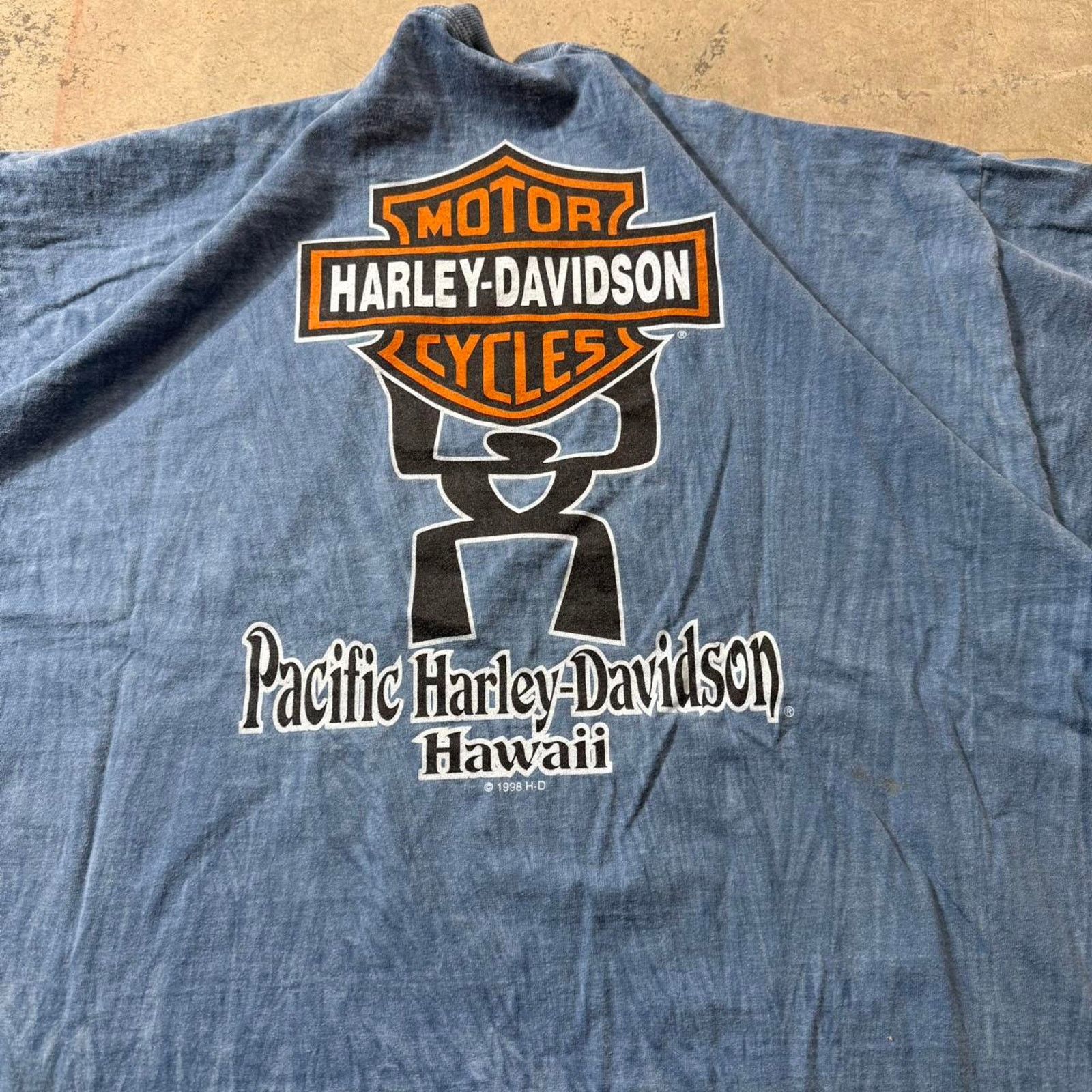 Harley Davidson Vintage harley davidson hawaii shirt Size US XL / EU 56 / 4 - 4 Thumbnail