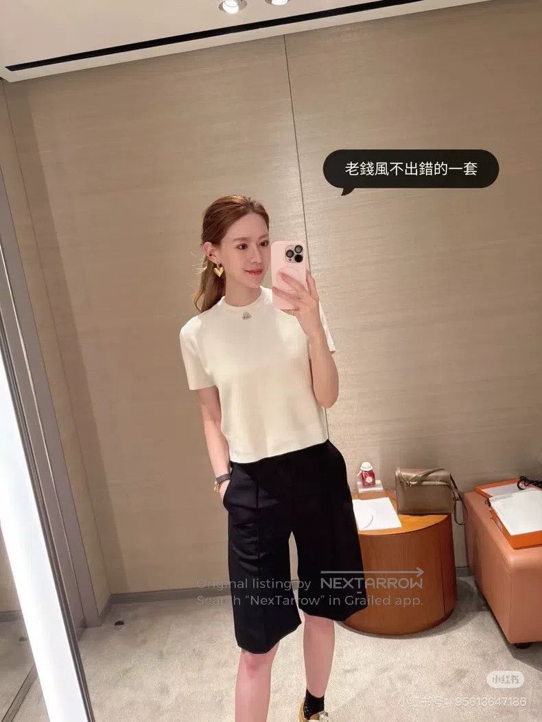 Hermes Hermes 25 Autumn-Winter Cashmere Blend Knit Ribbed Round N Size XS / US 0-2 / IT 36-38 - 5 Thumbnail