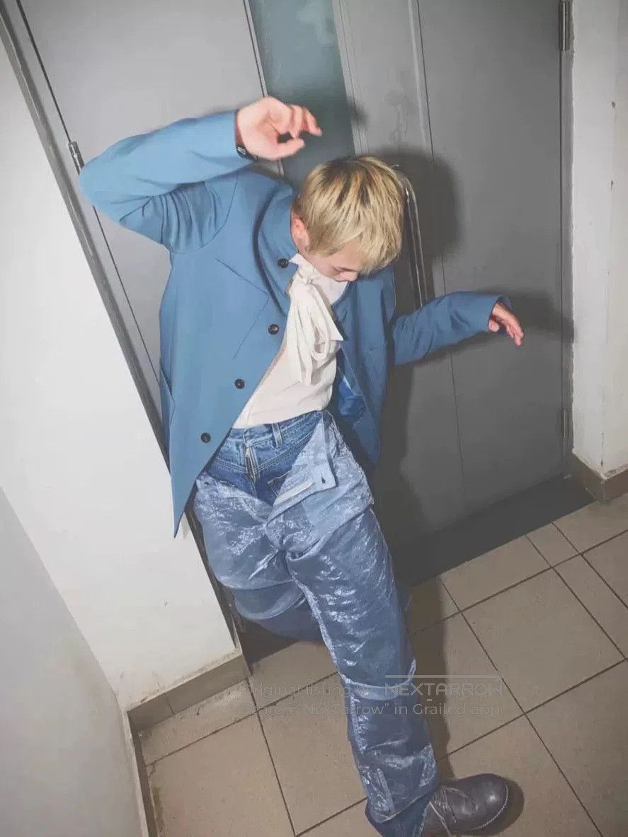 Our Legacy transparent denim pants for layering. Size US 40 / EU 56 - 7 Thumbnail