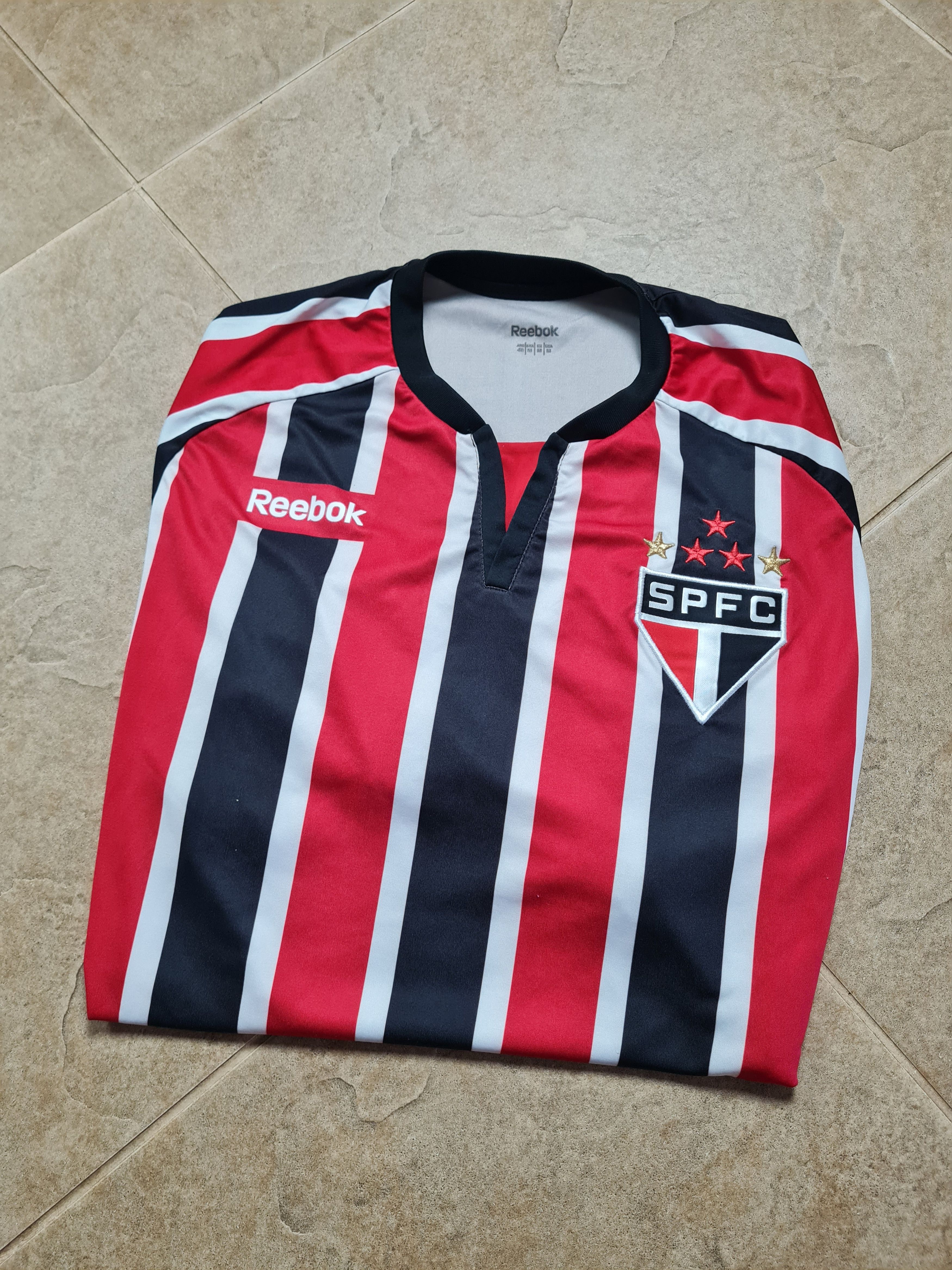 Reebok Football Jersey Rare REEBOOK São Paulo FC 2010 Soccer Shirt Size US M / EU 48-50 / 2 - 17 Thumbnail