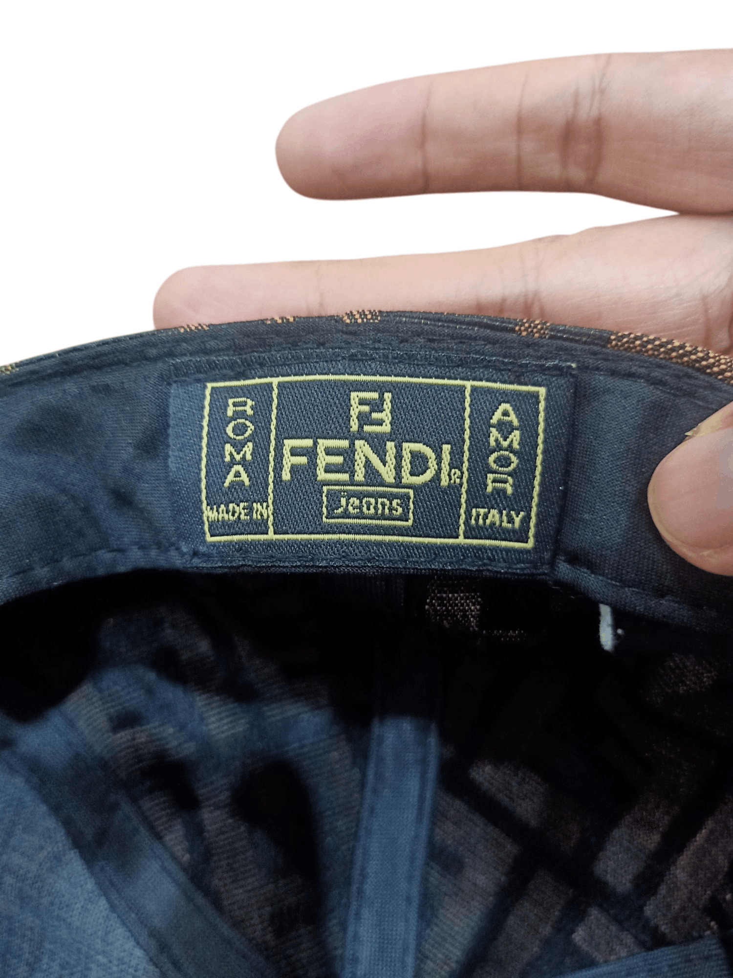 Fendi Fendi Zucca Monogram Cap Size ONE SIZE - 10 Thumbnail