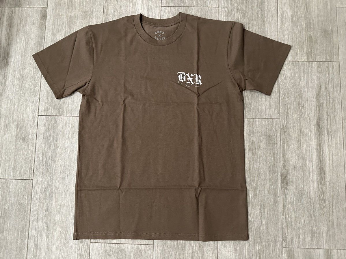 Born X Raised BORN X RAISED BlackLetter Arch Tee T-Shirt Walnut Sz L Large Size US L / EU 52-54 / 3 - 1 Thumbnail