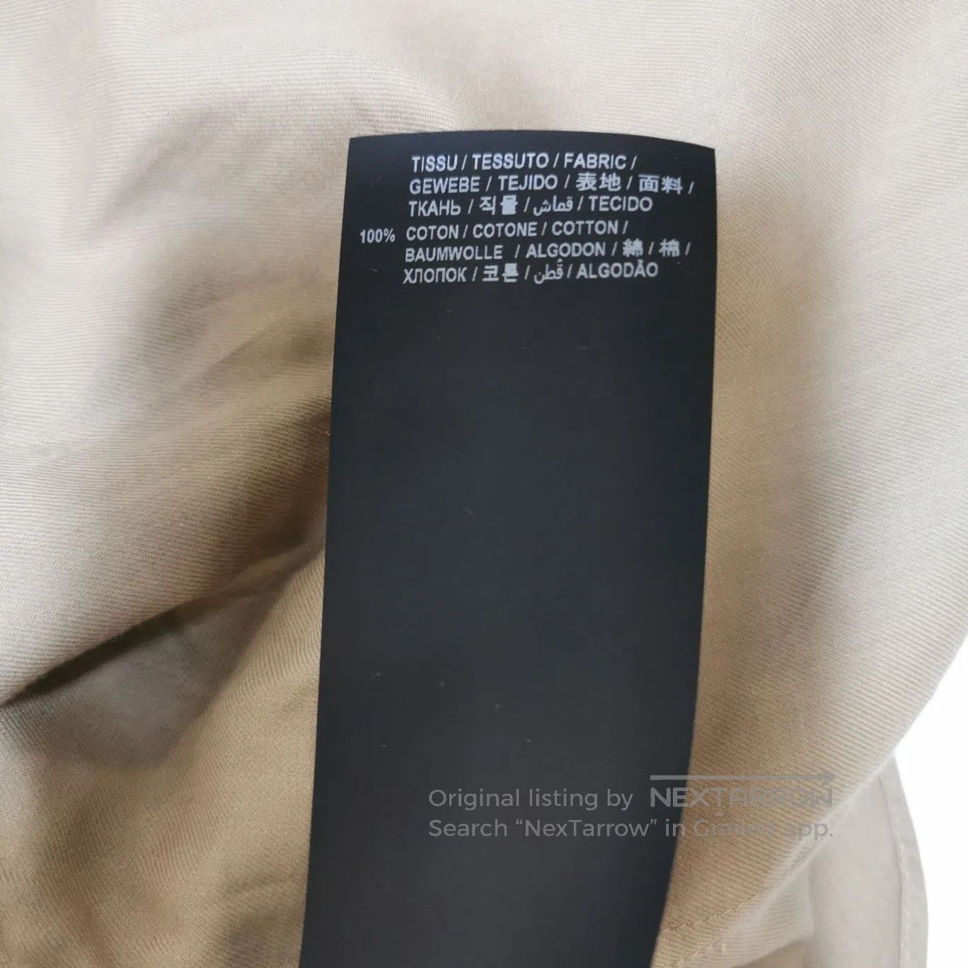 Saint Laurent Paris Saint Laurent Cotton Solid Lapel Collar Shirt. Size US XXL / EU 58 / 5 - 9 Thumbnail