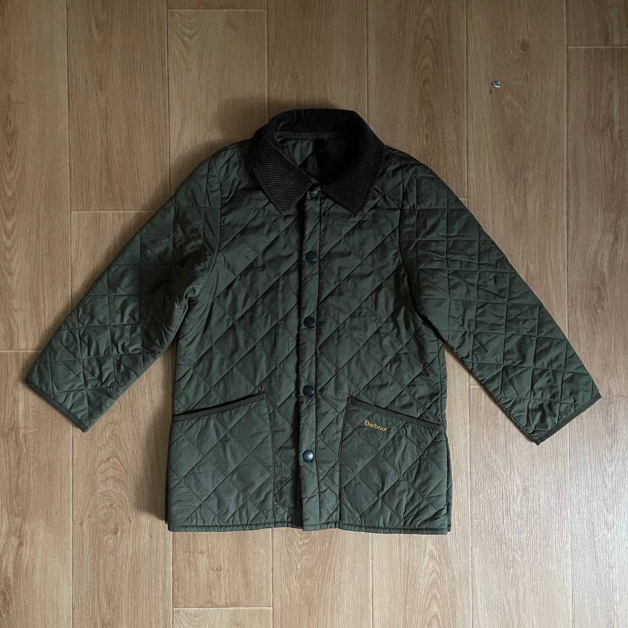 Barbour × Vintage Quilted Bomber Jacket Barbour Size YM Size S / US 4 / IT 40 - 2 Thumbnail