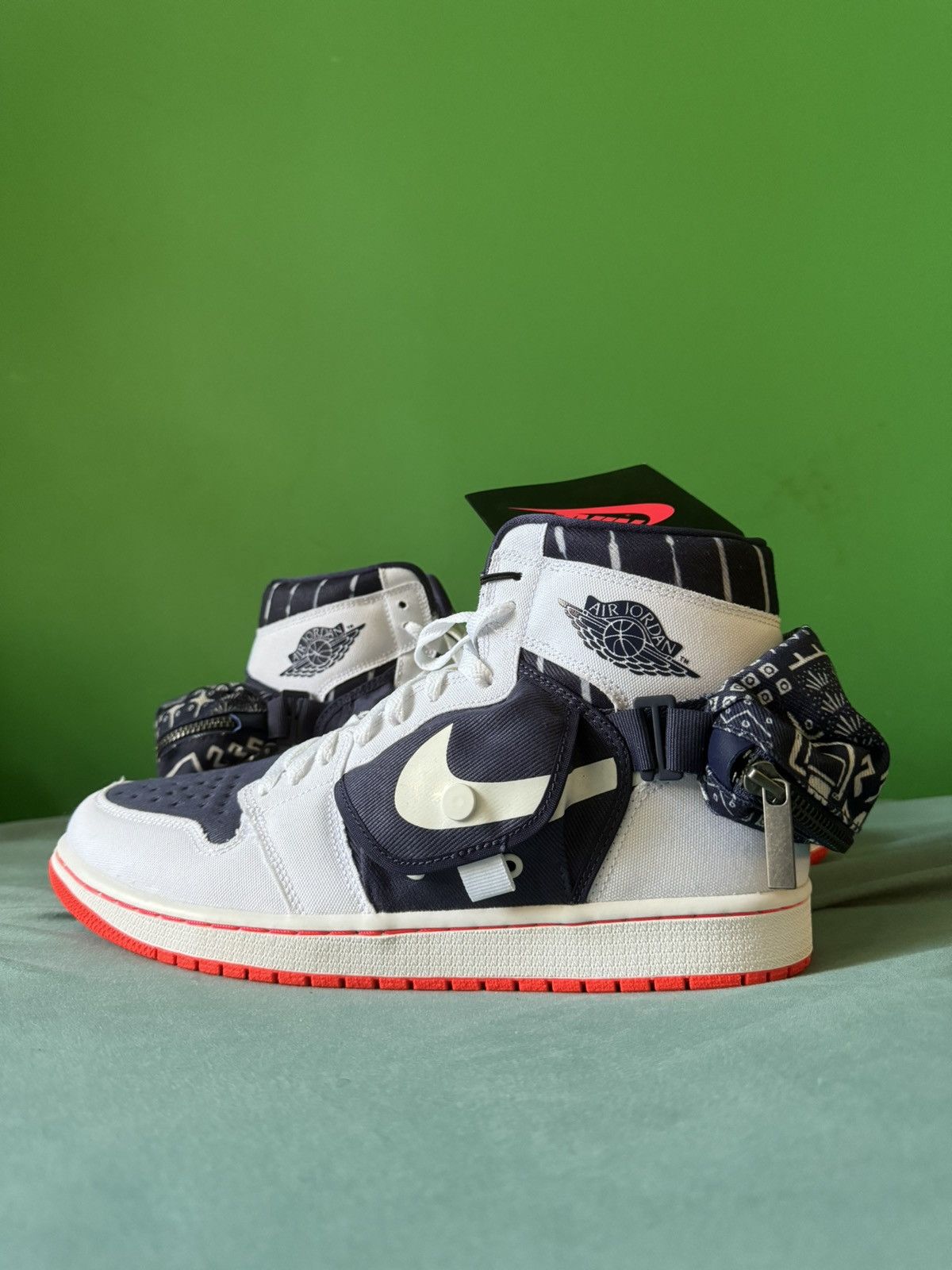 Jordan Brand Nike Air Jordan 1 High Utility Quai 54 2022 Size US 11.5 / EU 44-45 - 1 Thumbnail