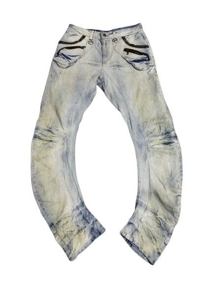 PPFM PPFM Bondage Curved / Banana Cut Jeans Size US 32 / EU 48 - 1 Thumbnail