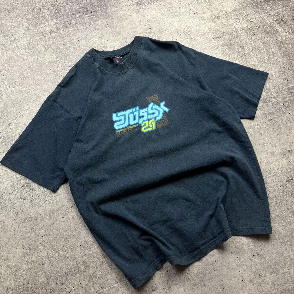 Stussy Vintage 00s Bjork stussy t shirt size Medium Blue Size US M / EU 48-50 / 2 - 1 Thumbnail