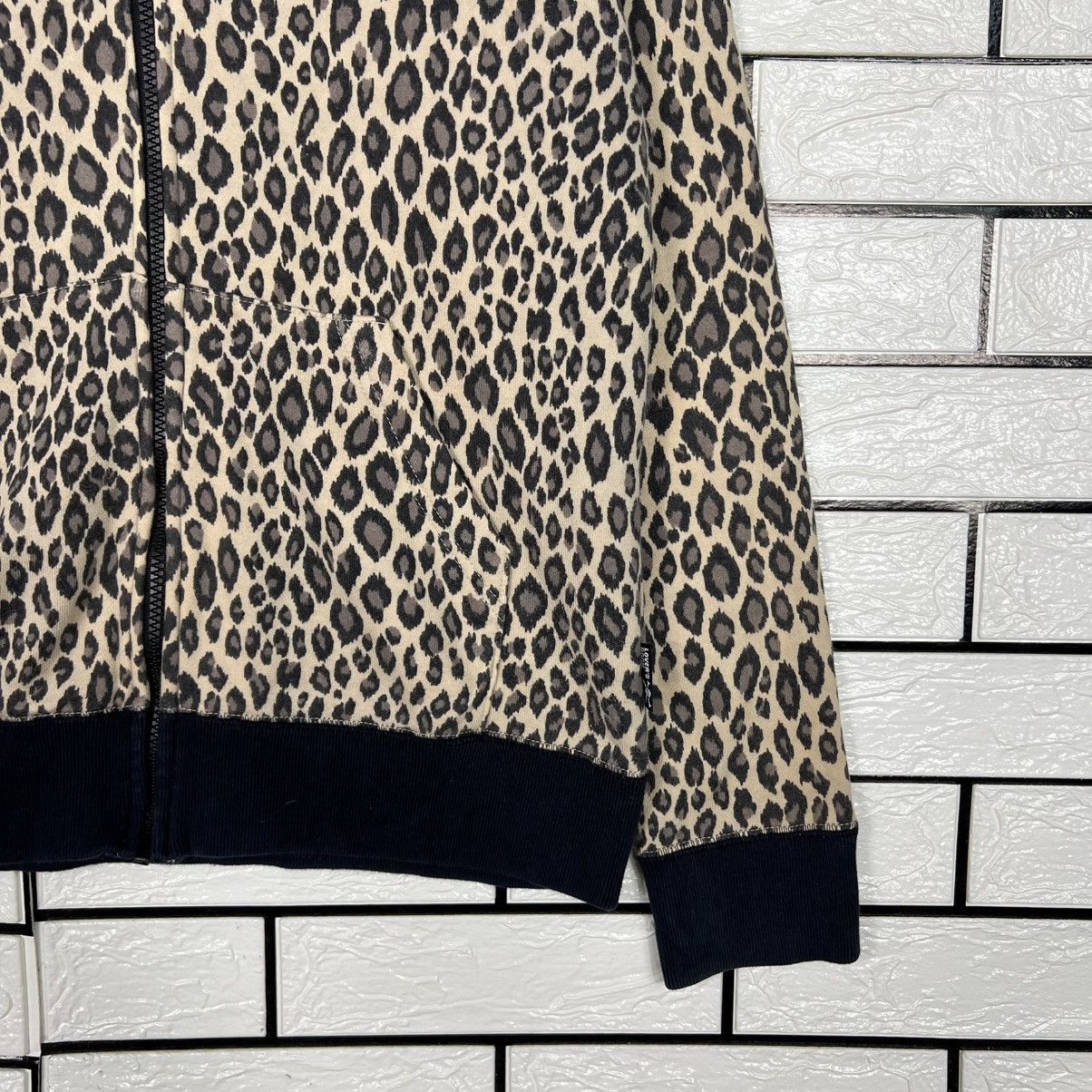 Super Lovers SUPER LOVERS Lovers Rock Cheetah Print Hoodies #4011-C182 Size M / US 6-8 / IT 42-44 - 6 Thumbnail