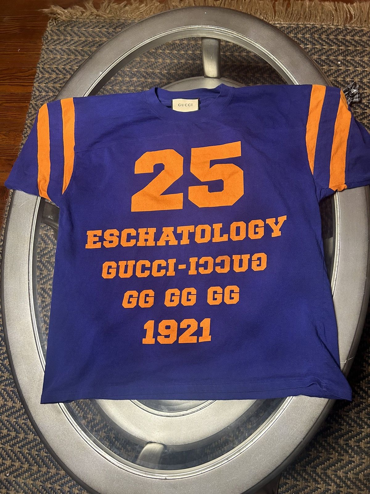 Gucci 25 Gucci Eschatology-print T-shirt Size US XL / EU 56 / 4 - 1 Thumbnail