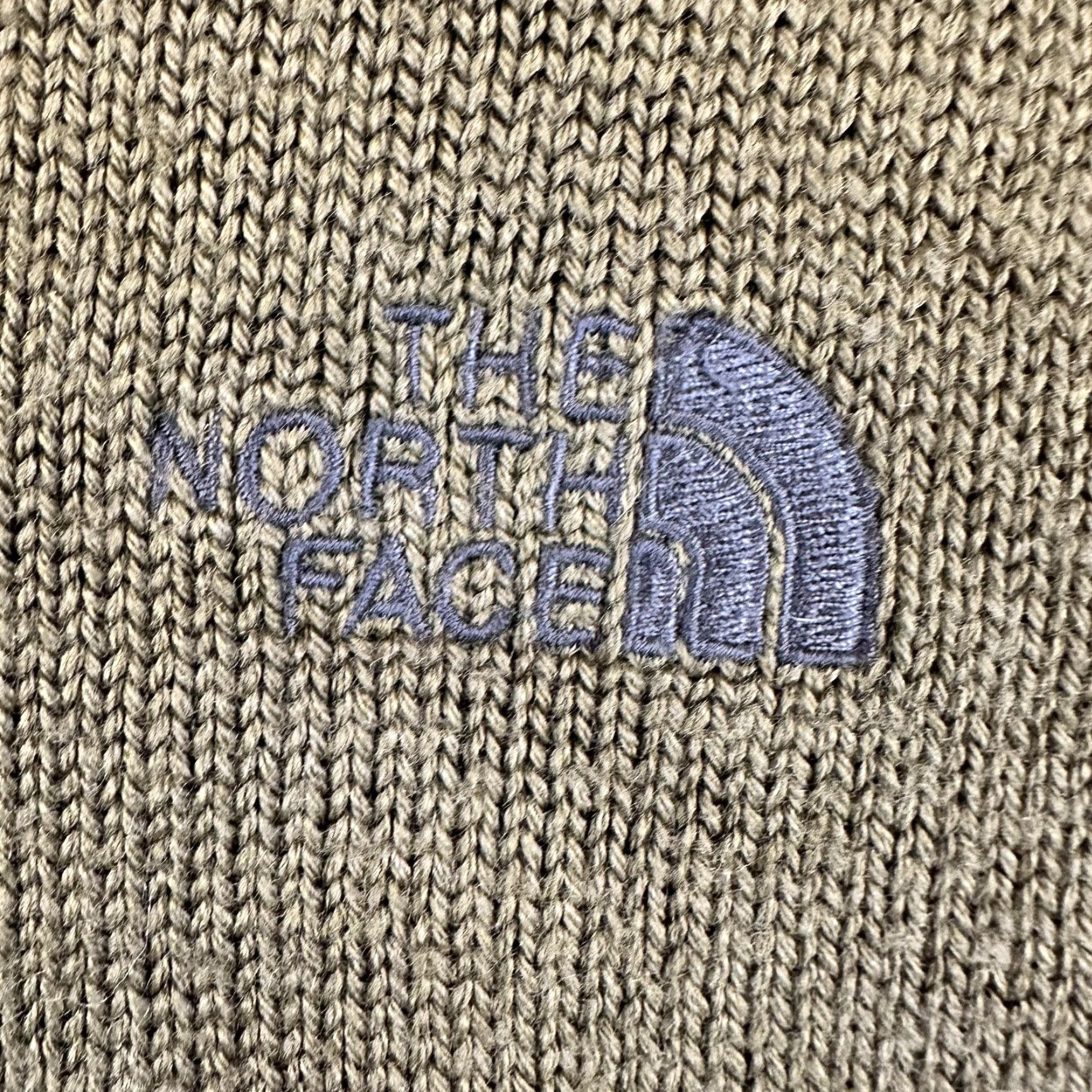 The North Face The North Face Sweater Mens Large Olive Green A5 Series Half Zip Wool Blend Knit Size US L / EU 52-54 / 3 - 3 Thumbnail