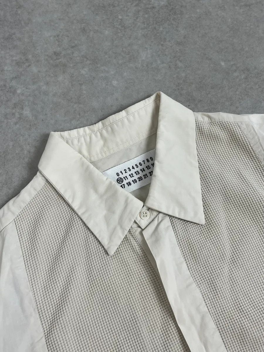 Maison Margiela Maison Martin Margiela White Premium Signature Shirt Size US S / EU 44-46 / 1 - 6 Thumbnail