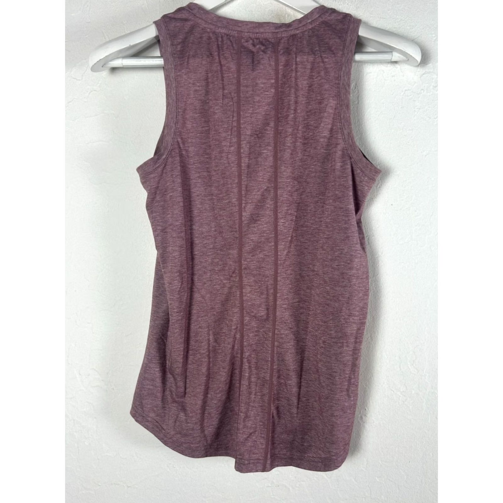 Vintage Title Nine Womens Purple Heathered Sleeveless Tank Top Small Activewear Stretch Size S / US 4 / IT 40 - 2 Thumbnail