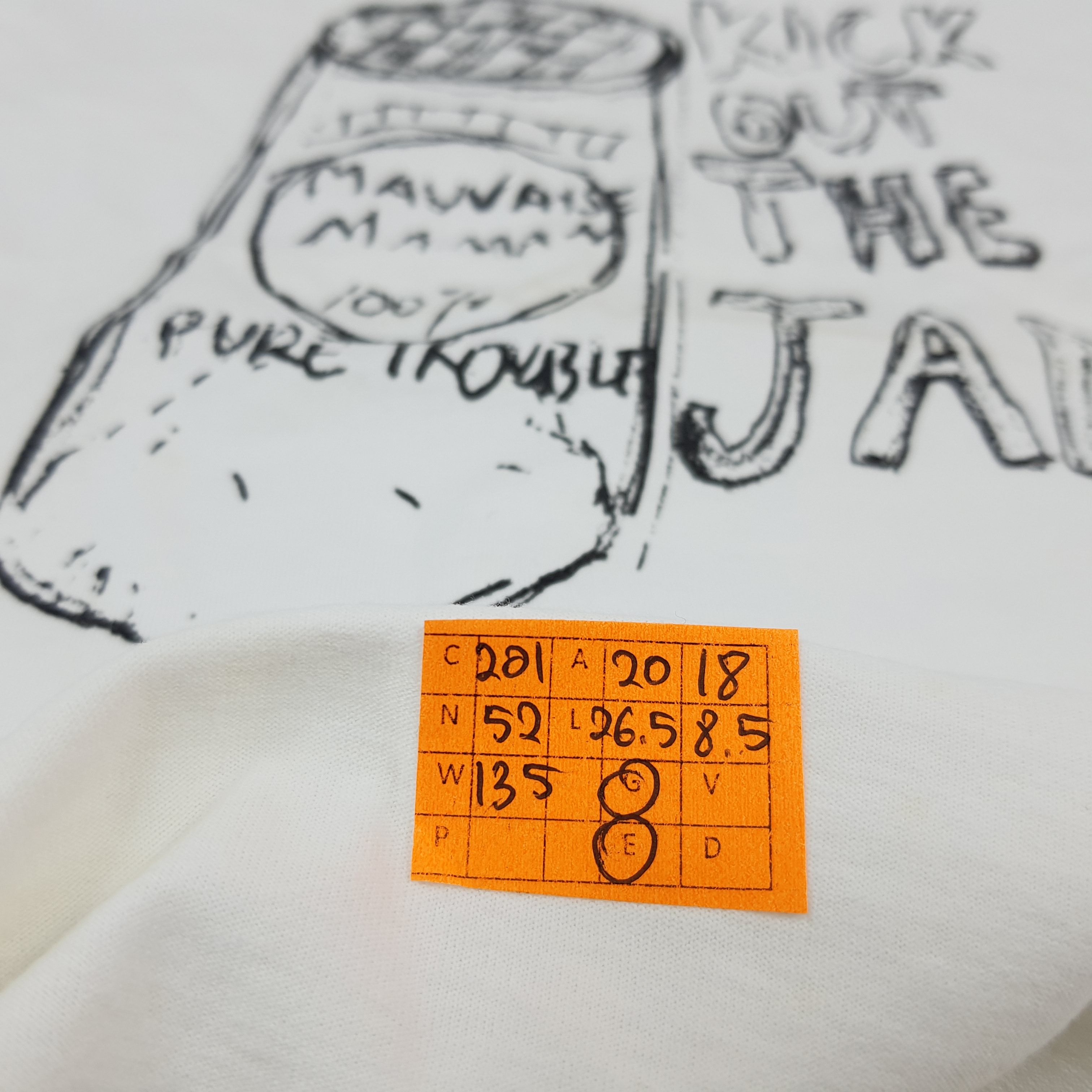 A.P.C. × Vintage Vintage A.P.C Kick Out The Jams Luxury Brand T-shirt Size US M / EU 48-50 / 2 - 7 Thumbnail