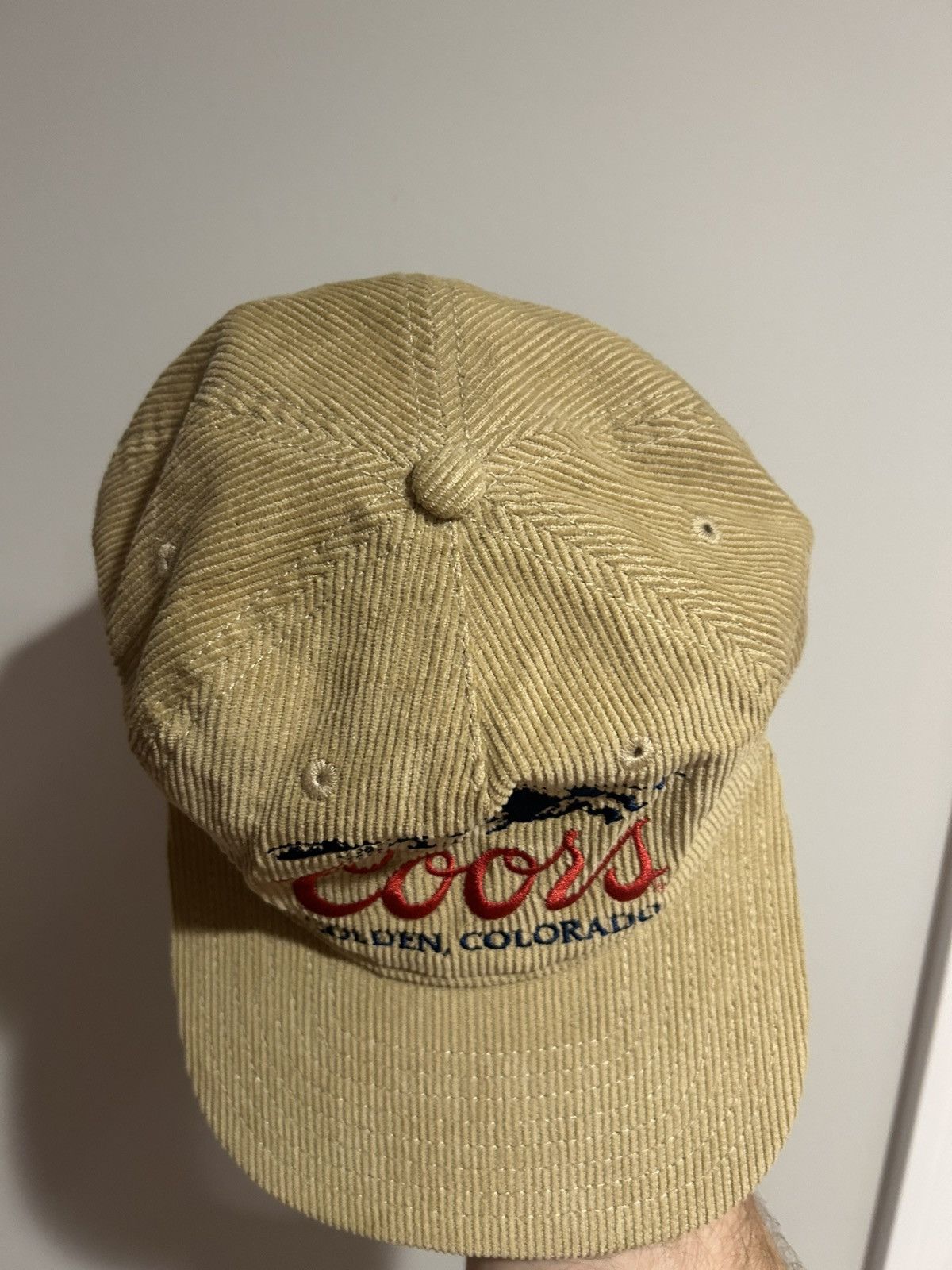Other Coors Beer Corduroy Snapback Snap Back Hat Cap Colorado Size ONE SIZE - 5 Thumbnail