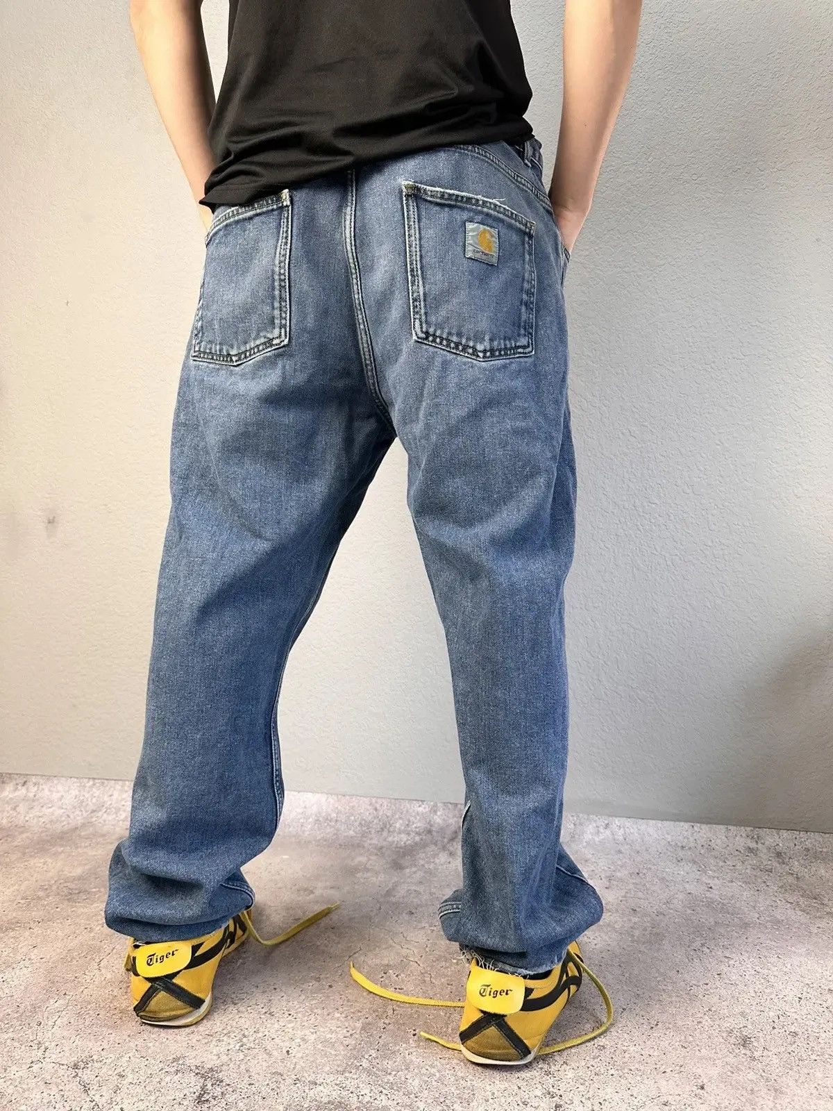 Carhartt × Japanese Brand × Vintage Vintage Double Knee Carhartt Wip Cargo Pants Y2K faded multi Size US 34 / EU 50 - 1 Thumbnail