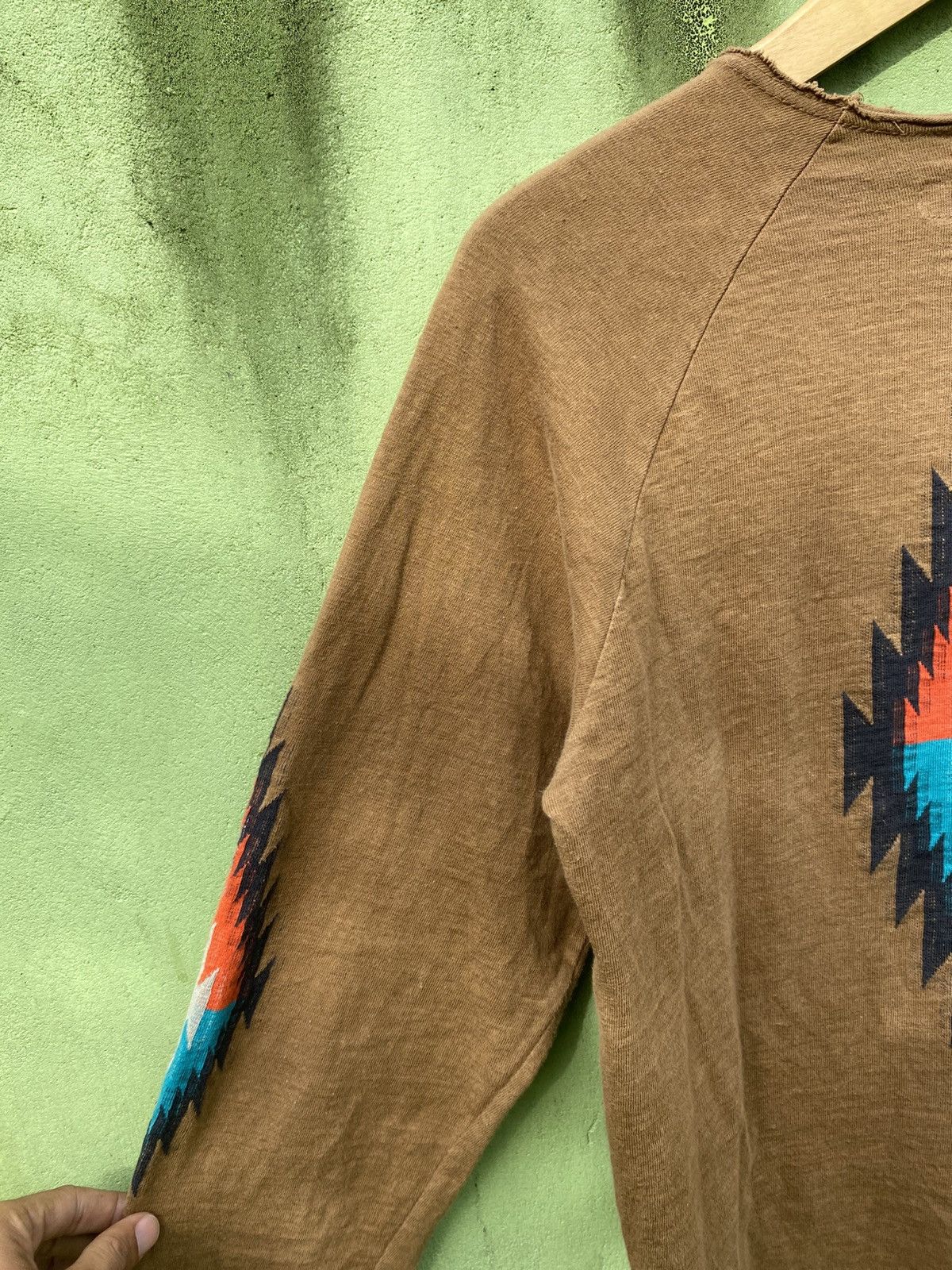 Kapital KAPITAL Made In Japan Native Pattern Long Sleeve Tee Iconic Size US M / EU 48-50 / 2 - 10 Thumbnail