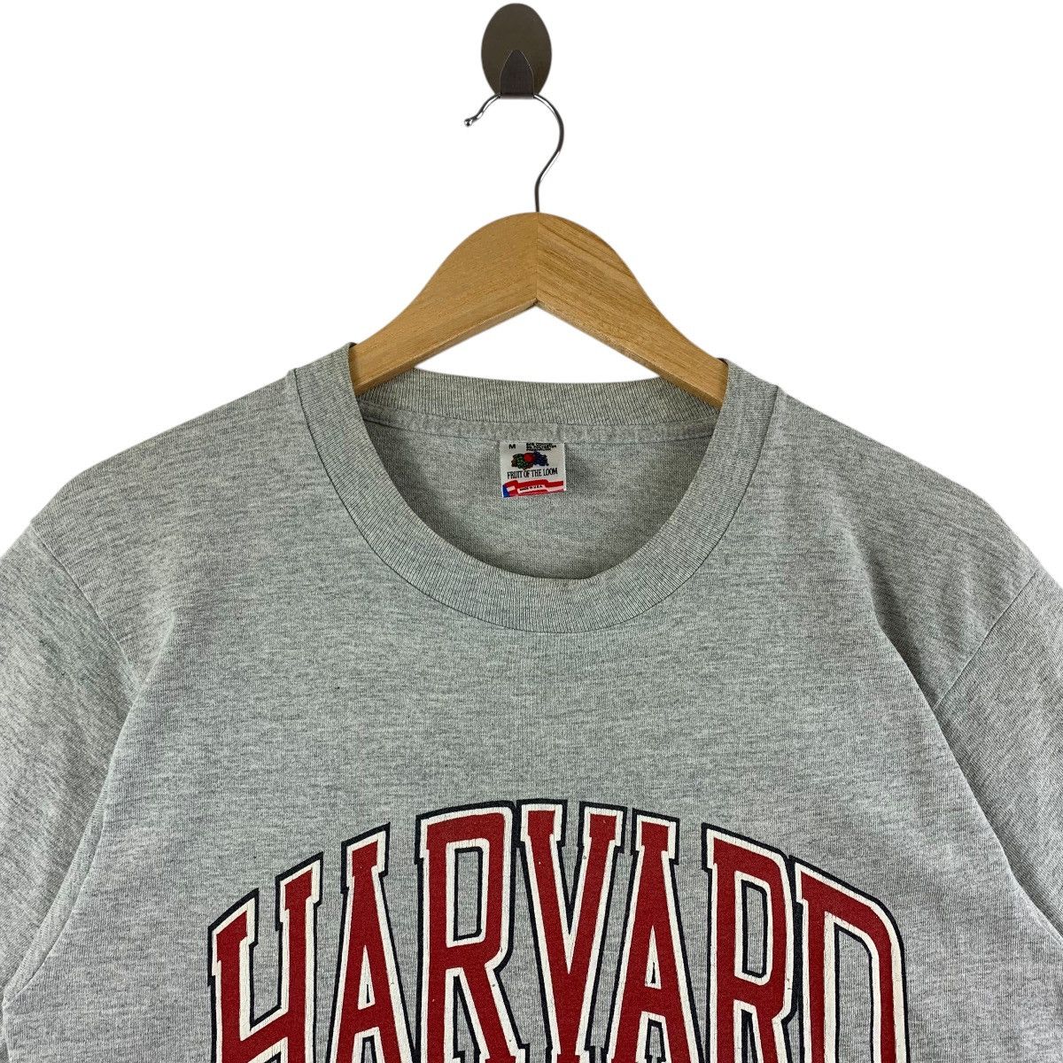 Vintage Vintage 90s HARVARD University Big Logo printed tee Size US M / EU 48-50 / 2 - 2 Thumbnail