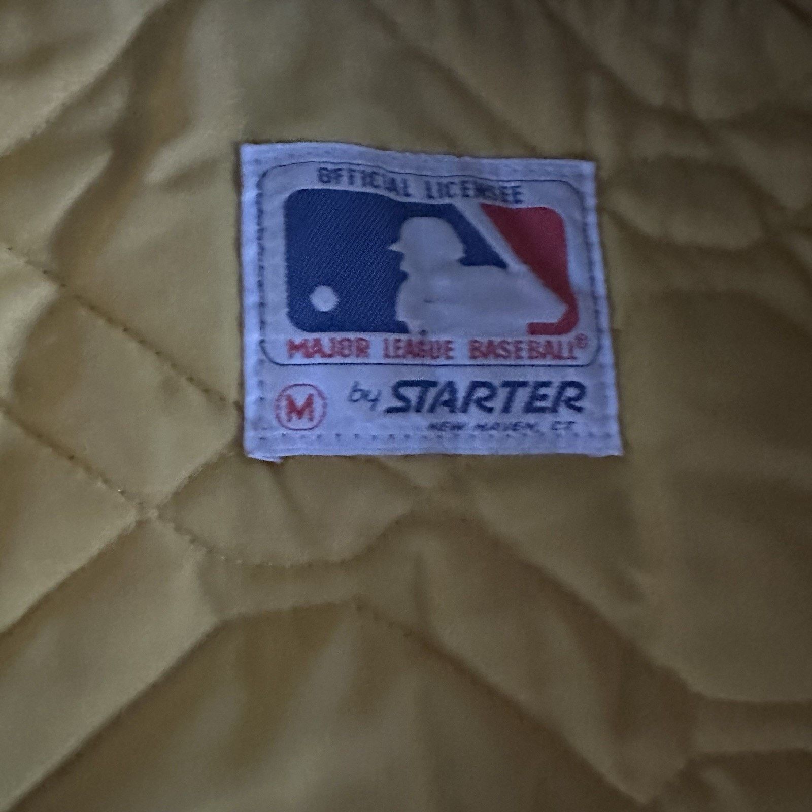 MLB × Starter × Vintage Vintage 80s Starter Oakland Athletics Bomber Satin Jacket Size US M / EU 48-50 / 2 - 5 Thumbnail
