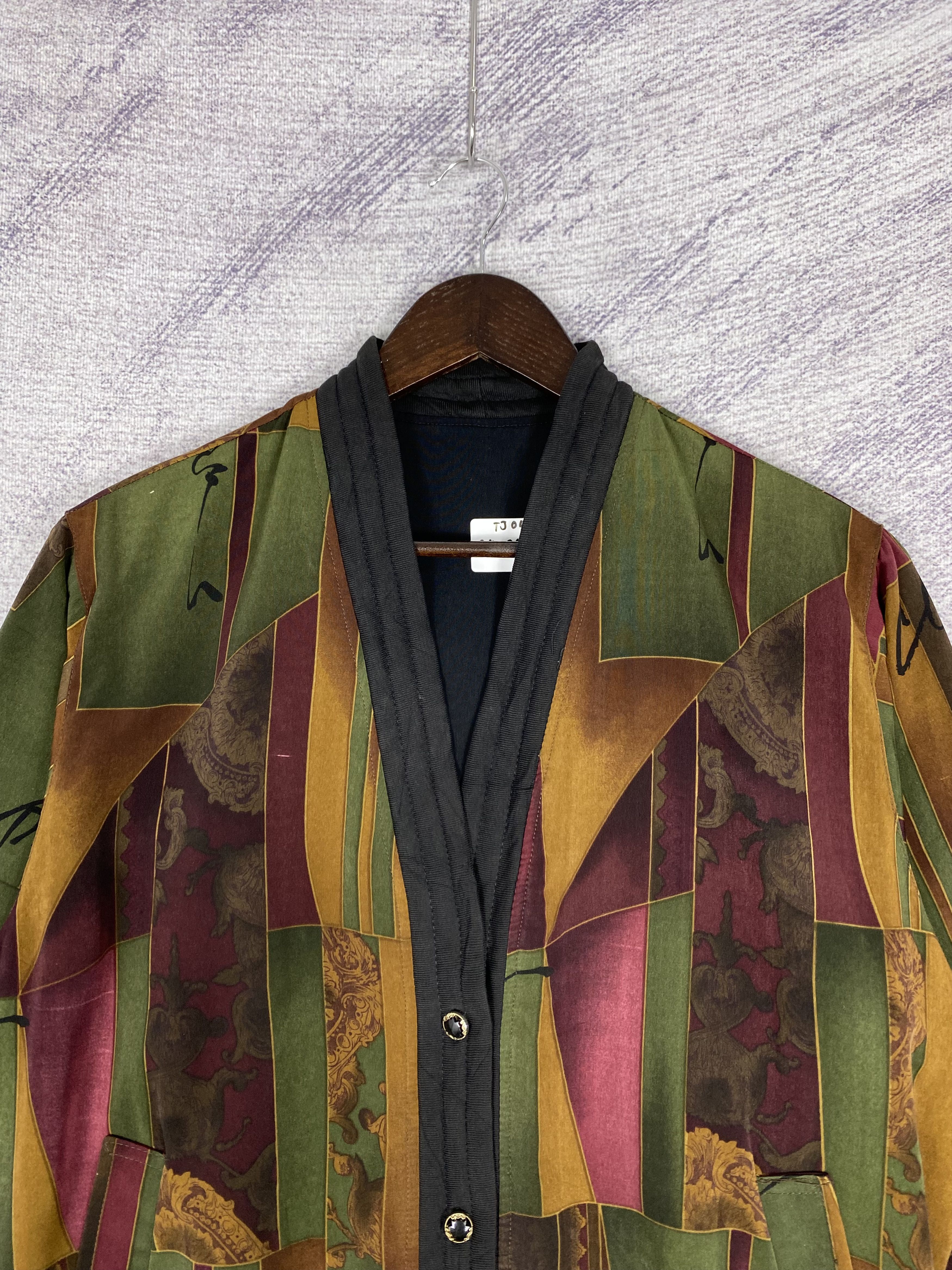 Native Vintage Sun Hung Batik Art Coat Style Jacket Size US XXL / EU 58 / 5 - 2 Thumbnail