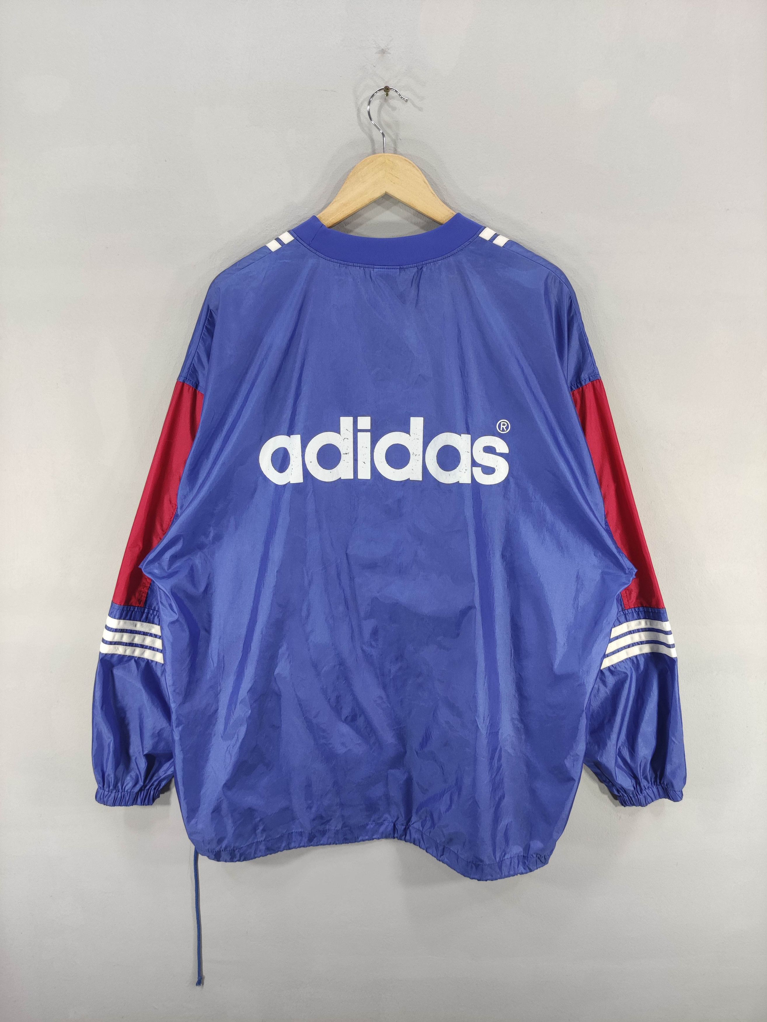 Adidas Vintage Adidas Yokohama Marinos Thin Windbreaker Jumper Size US XL / EU 56 / 4 - 10 Thumbnail