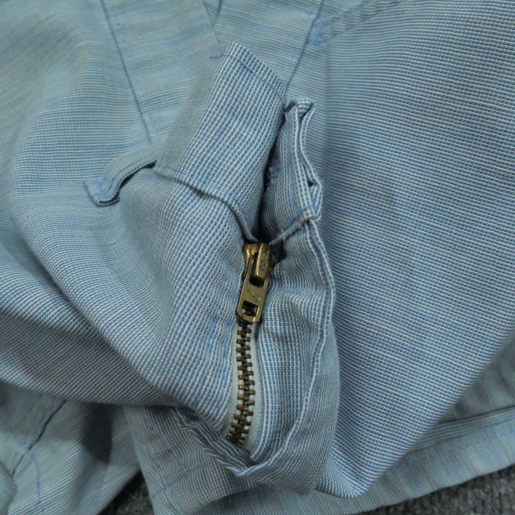 Levi's VINTAGE Levi's Shorts Mens 35 Blue White Striped White Tab 80s Chino Pocket Regular Mens Size US 35 - 6 Thumbnail