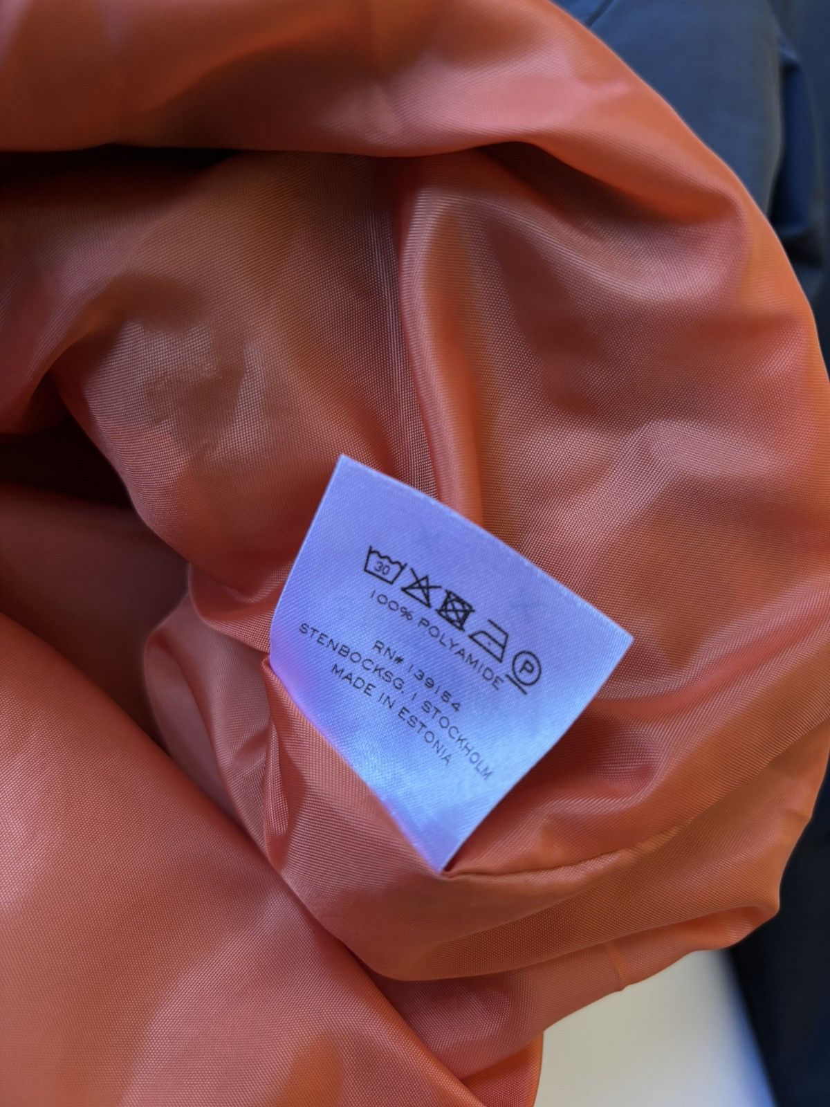 Japanese Brand × Schnaydermans Schnaydermans Nylon Gray Orange Jacket Size US S / EU 44-46 / 1 - 8 Thumbnail