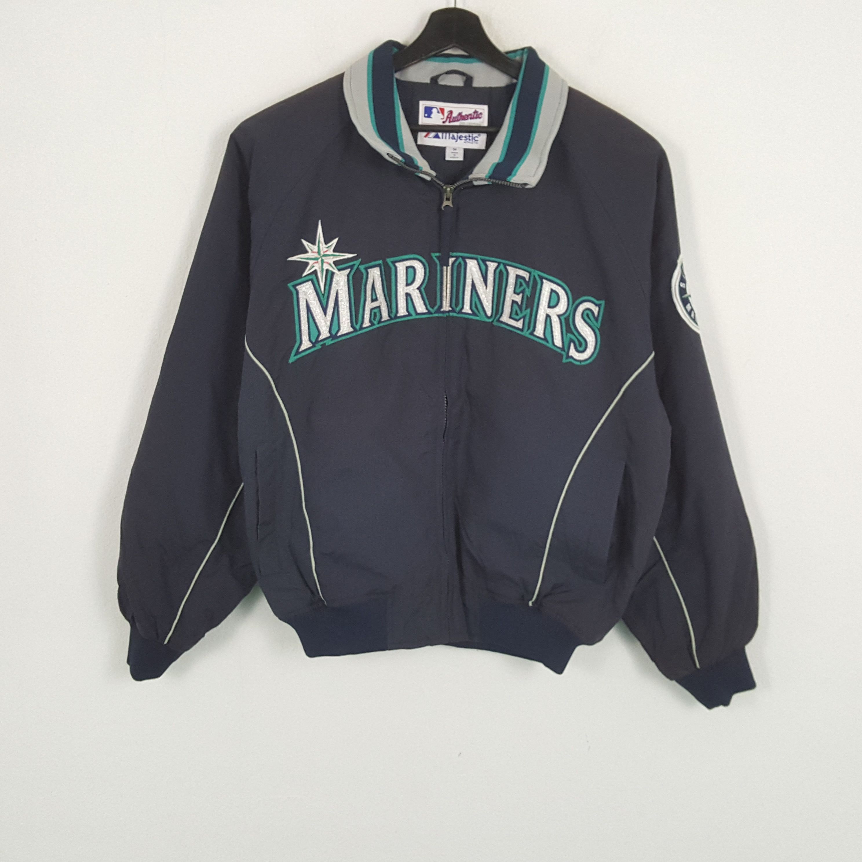 ヨ*ー様 超希少！COOPERSTOWN Majesticジャケット 90's Cooperstown × Majestic 