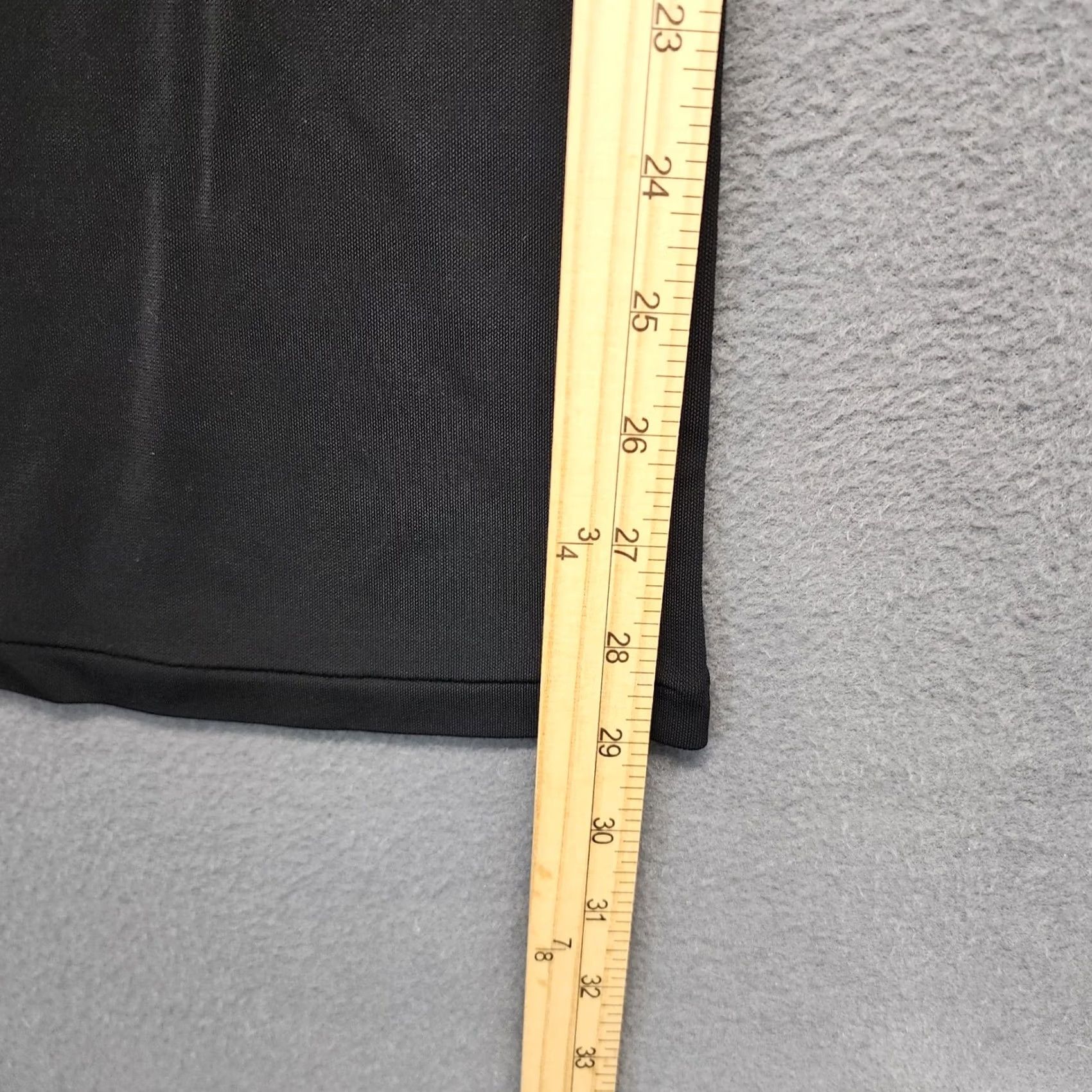 Ralph Lauren VINTAGE Ralph Lauren Pants Womens Medium Black Slinky Stretch Pull On Dress Pants Wide-Leg Office Size 32" / US 10 / IT 46 - 5 Thumbnail