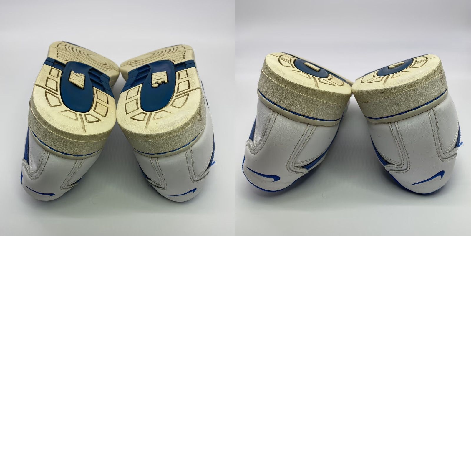 Nike VINTAGE Nike MENS AIR PRESTIGE DUNK 2007 SNEAKERS BLUE WHITE 313324-144 LOW 12 KENTUCKY Size US 11 / EU 44 - 8 Thumbnail