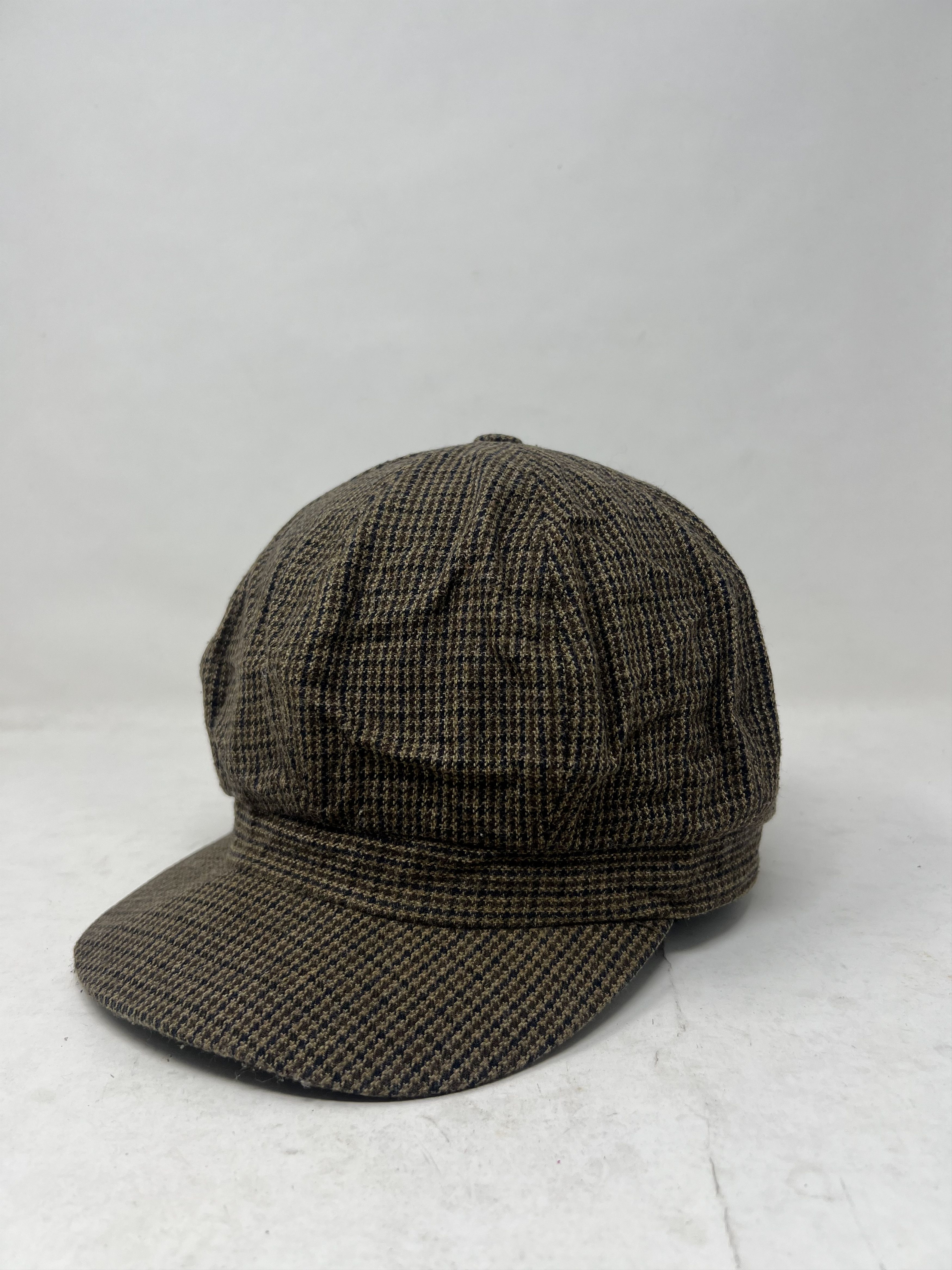 Houndstooth Newsboy Cap