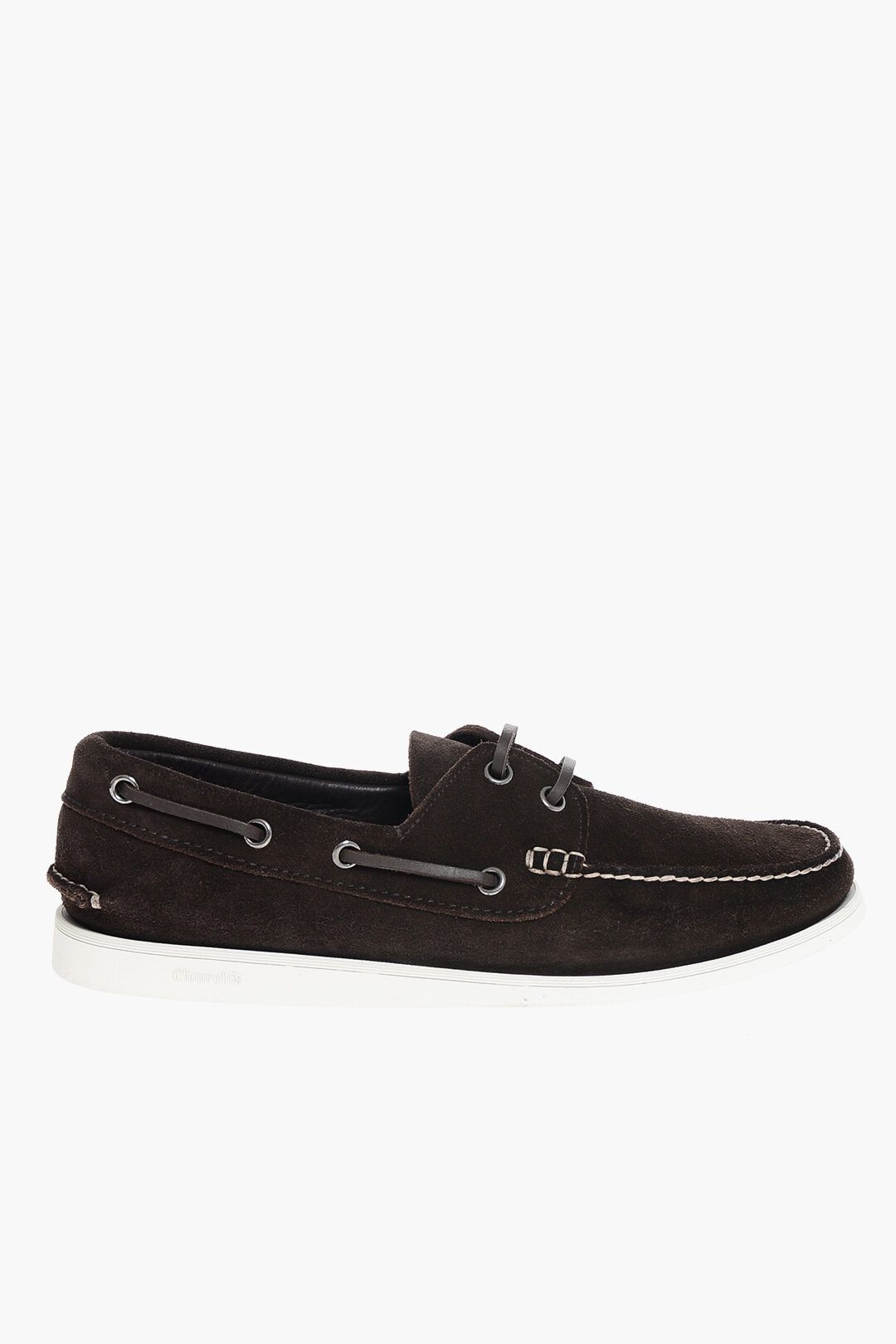 Church's og1mm0325 Suede Boat Shoes in Dark Brown Size US 11 / EU 44 - 1 Thumbnail
