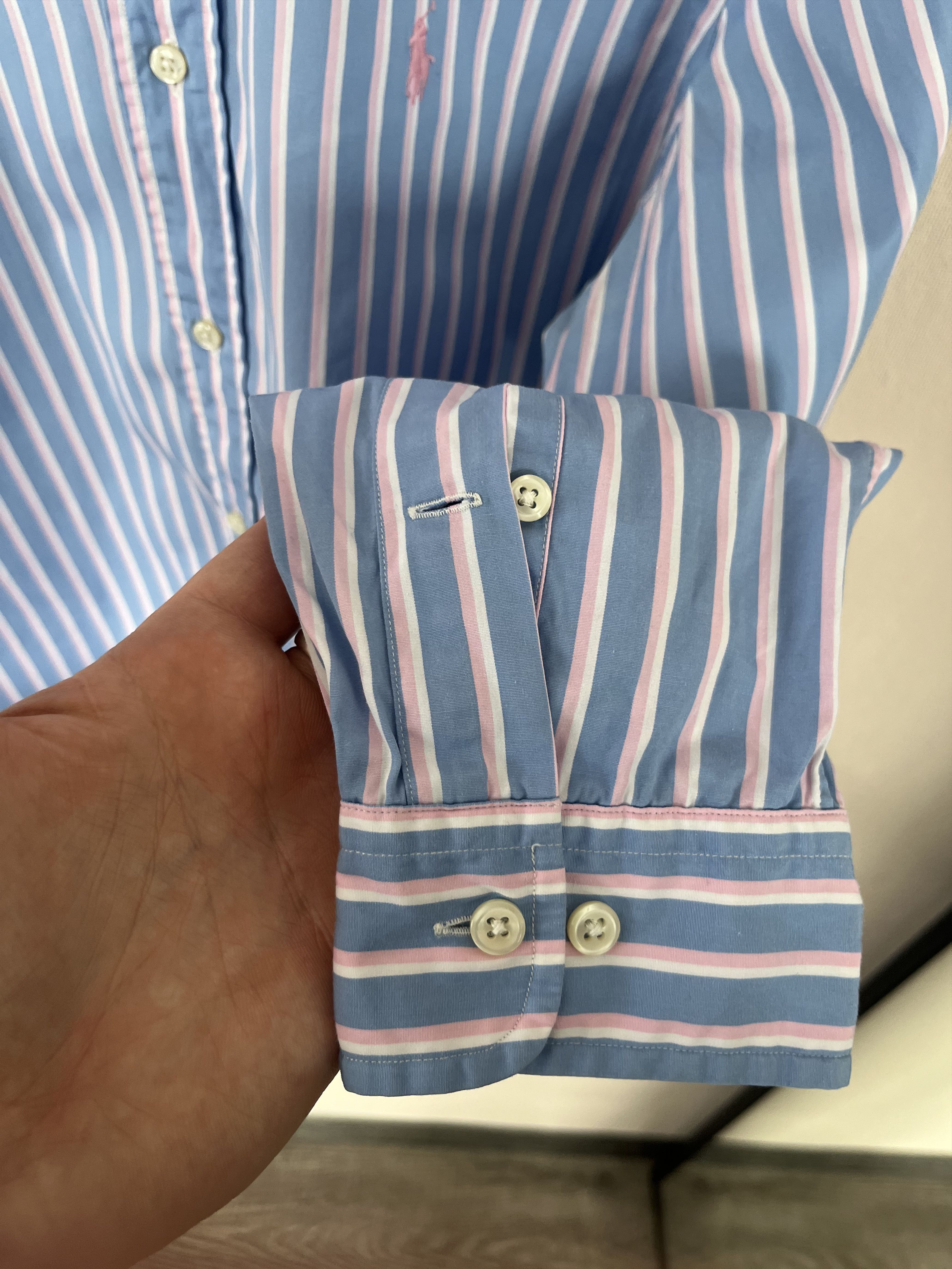 Polo Ralph Lauren Vintage Ralph Lauren Shirt Stripe Button Down Long Sleeve Size US M / EU 48-50 / 2 - 7 Thumbnail