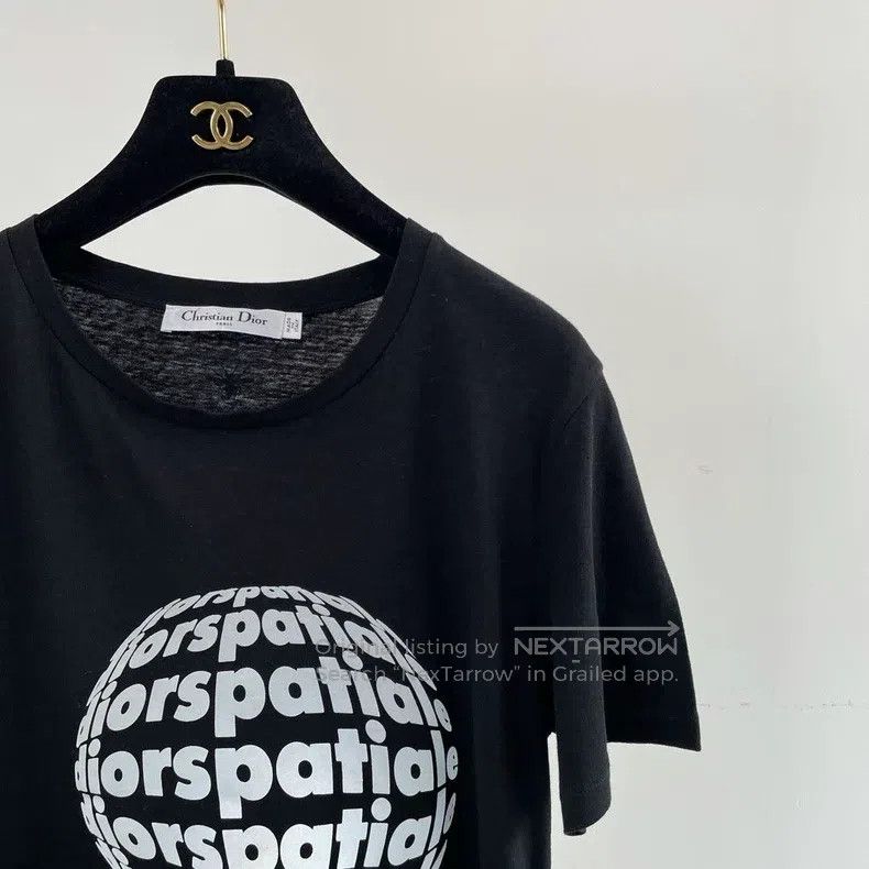 Dior Dior Black letter print T-shirt Size XS / US 0-2 / IT 36-38 - 3 Thumbnail